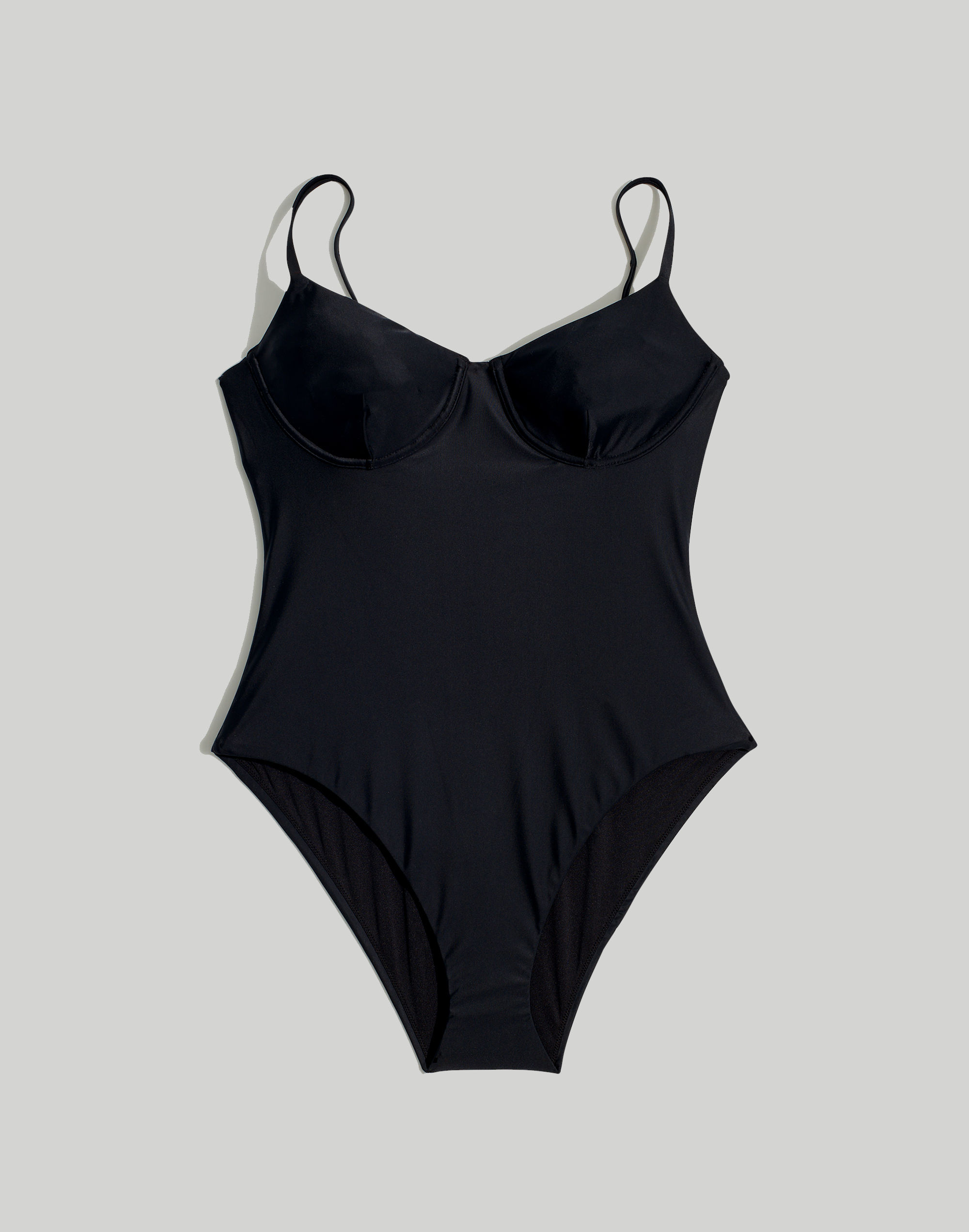 Madewell Second Wave Seamed One-Piece Swimsuit