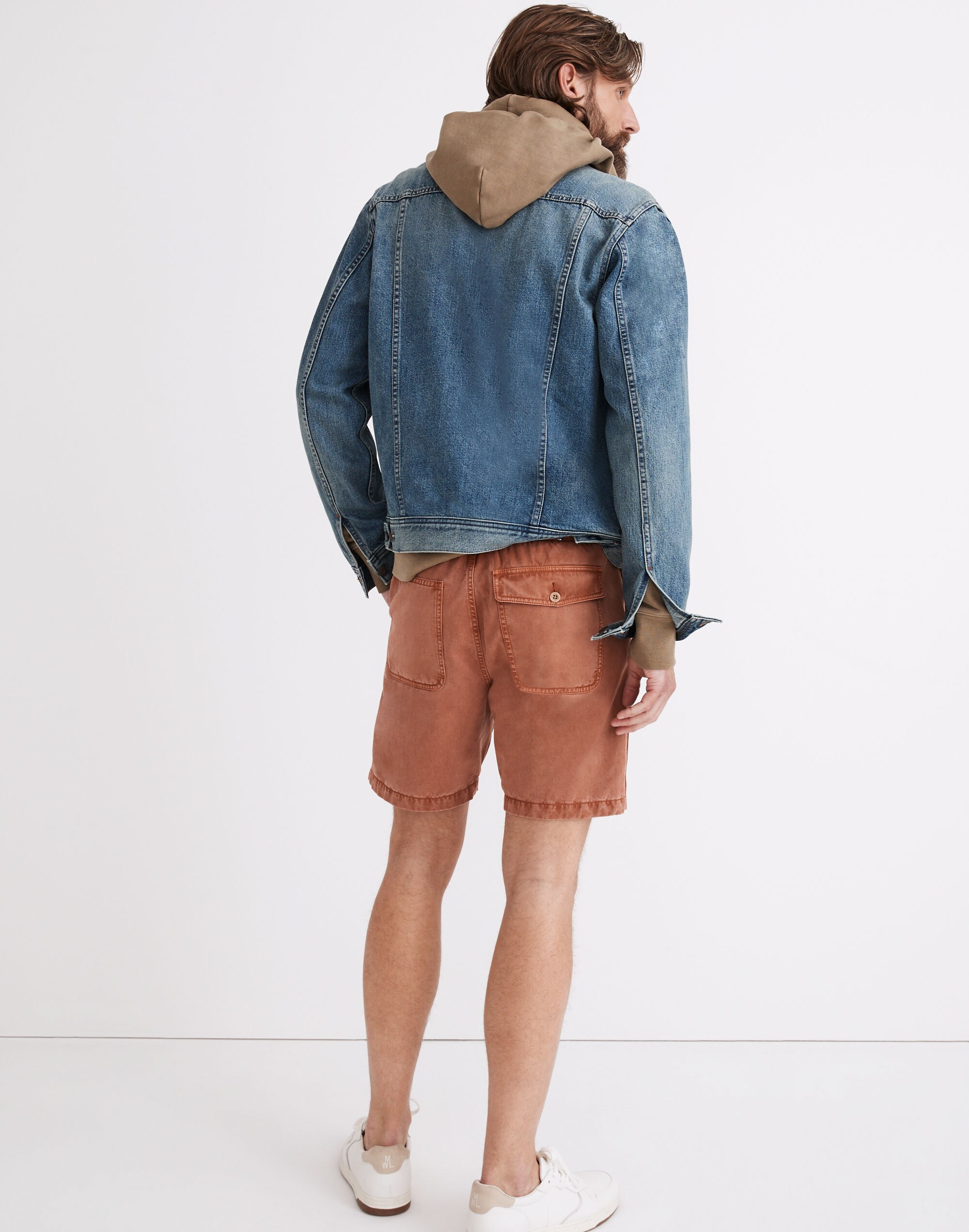 7 1/2" Easy Drawstring Chino Shorts