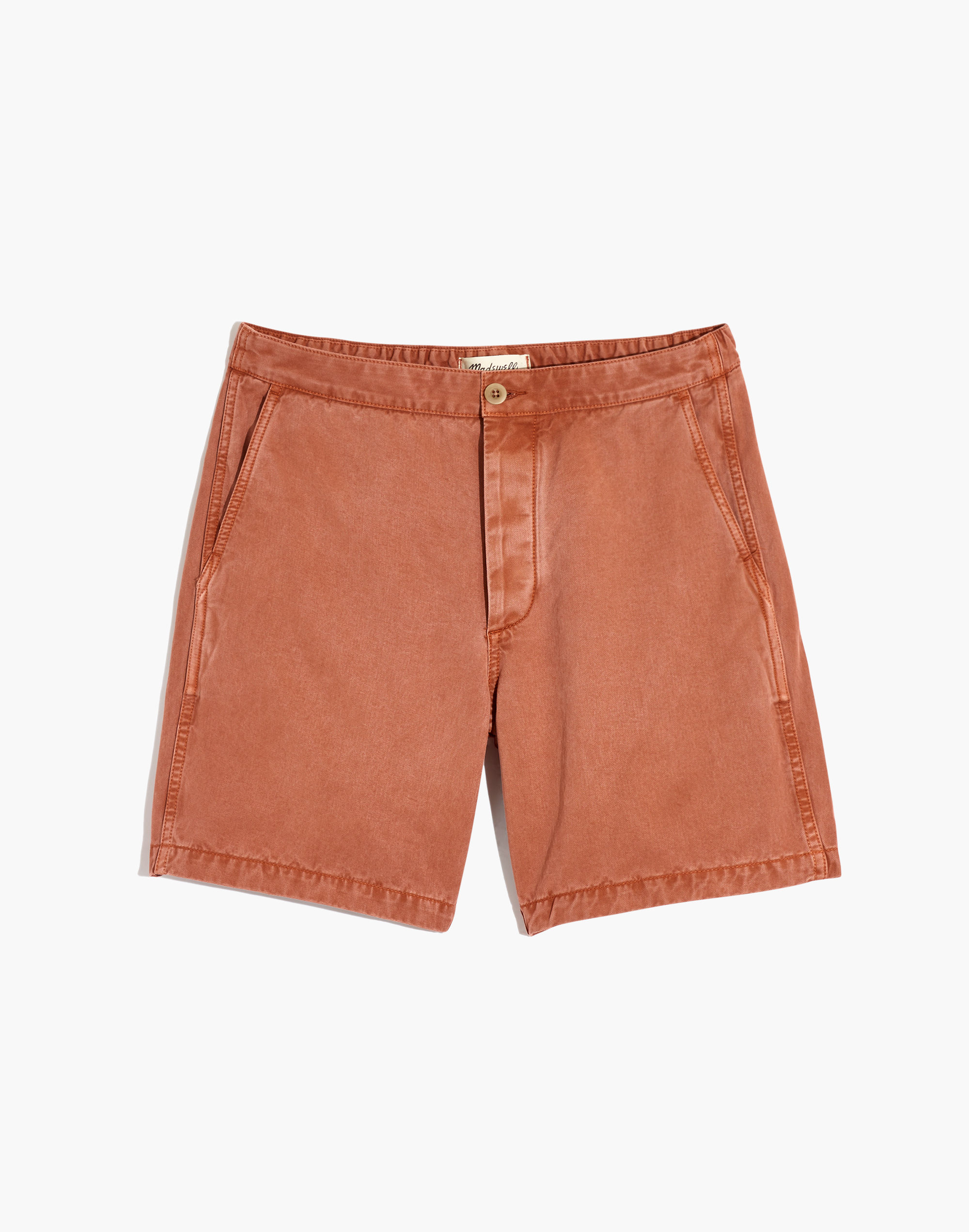 7 1/2" Easy Drawstring Chino Shorts