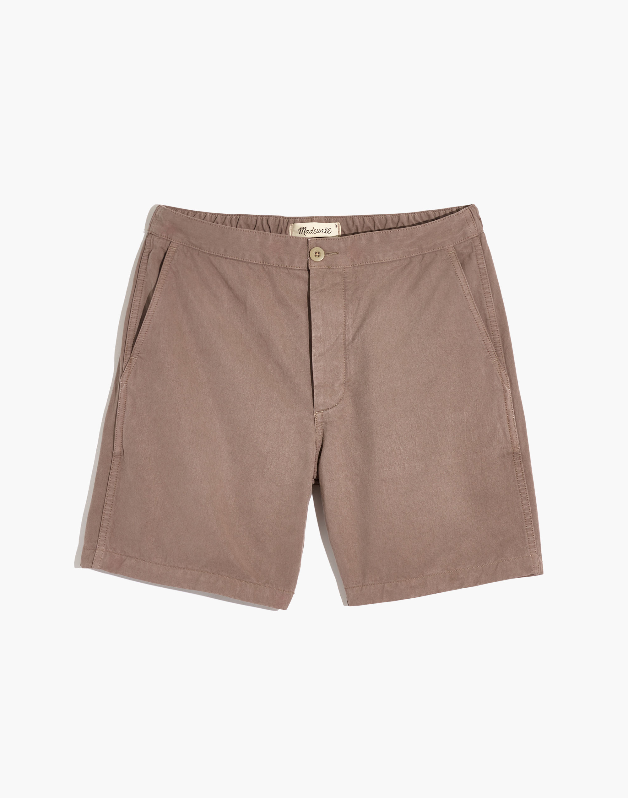7 1/2" Easy Drawstring Chino Shorts