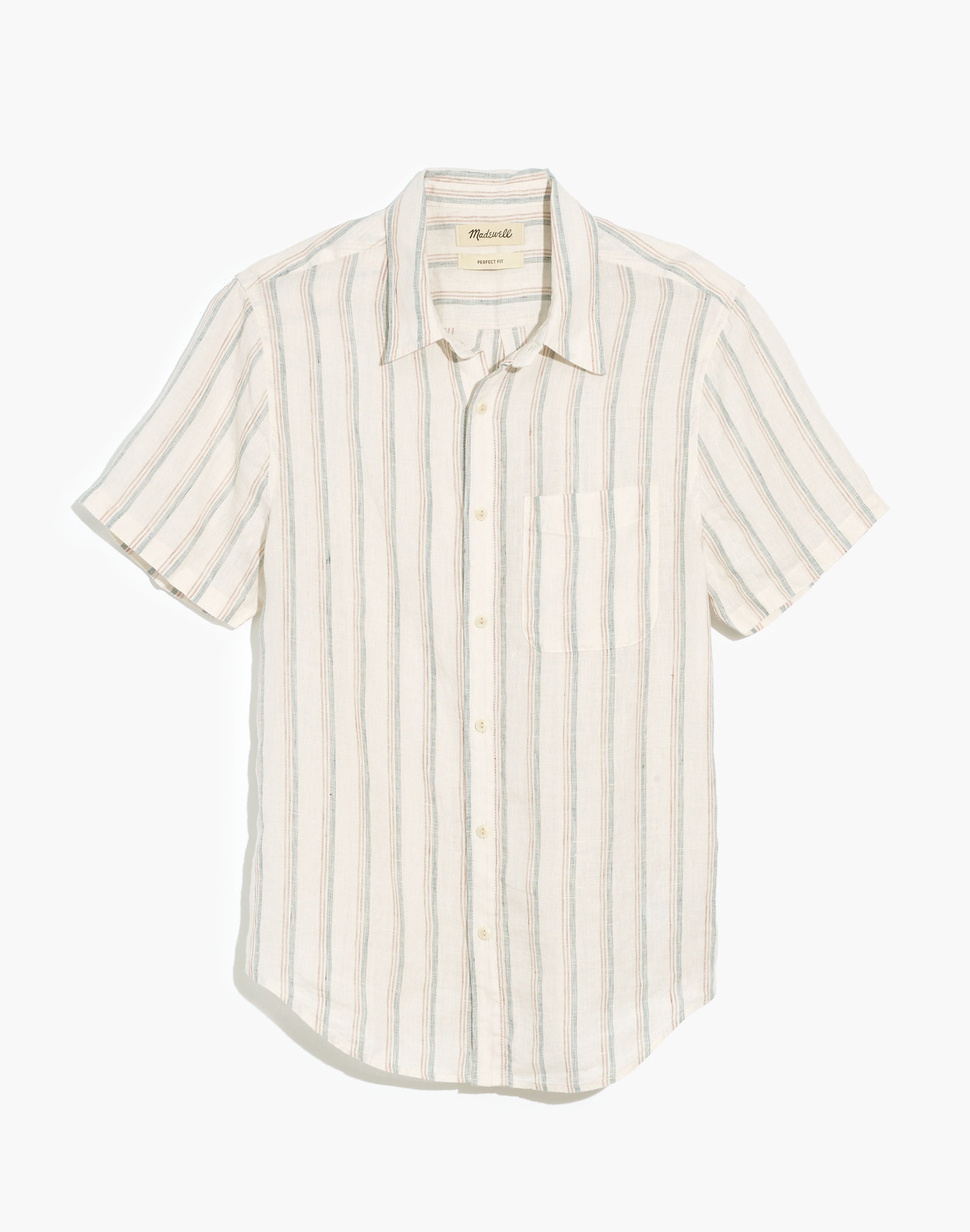 Linen Perfect Short-Sleeve Shirt