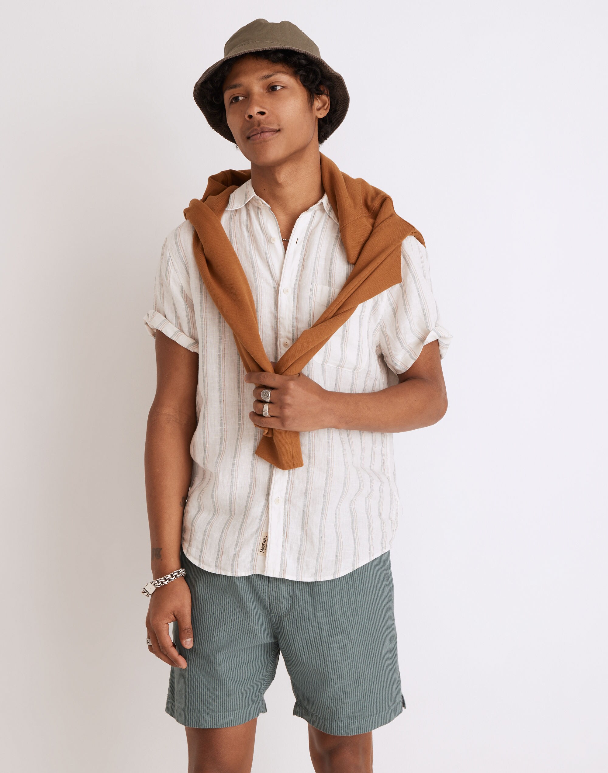 Linen Perfect Short-Sleeve Shirt