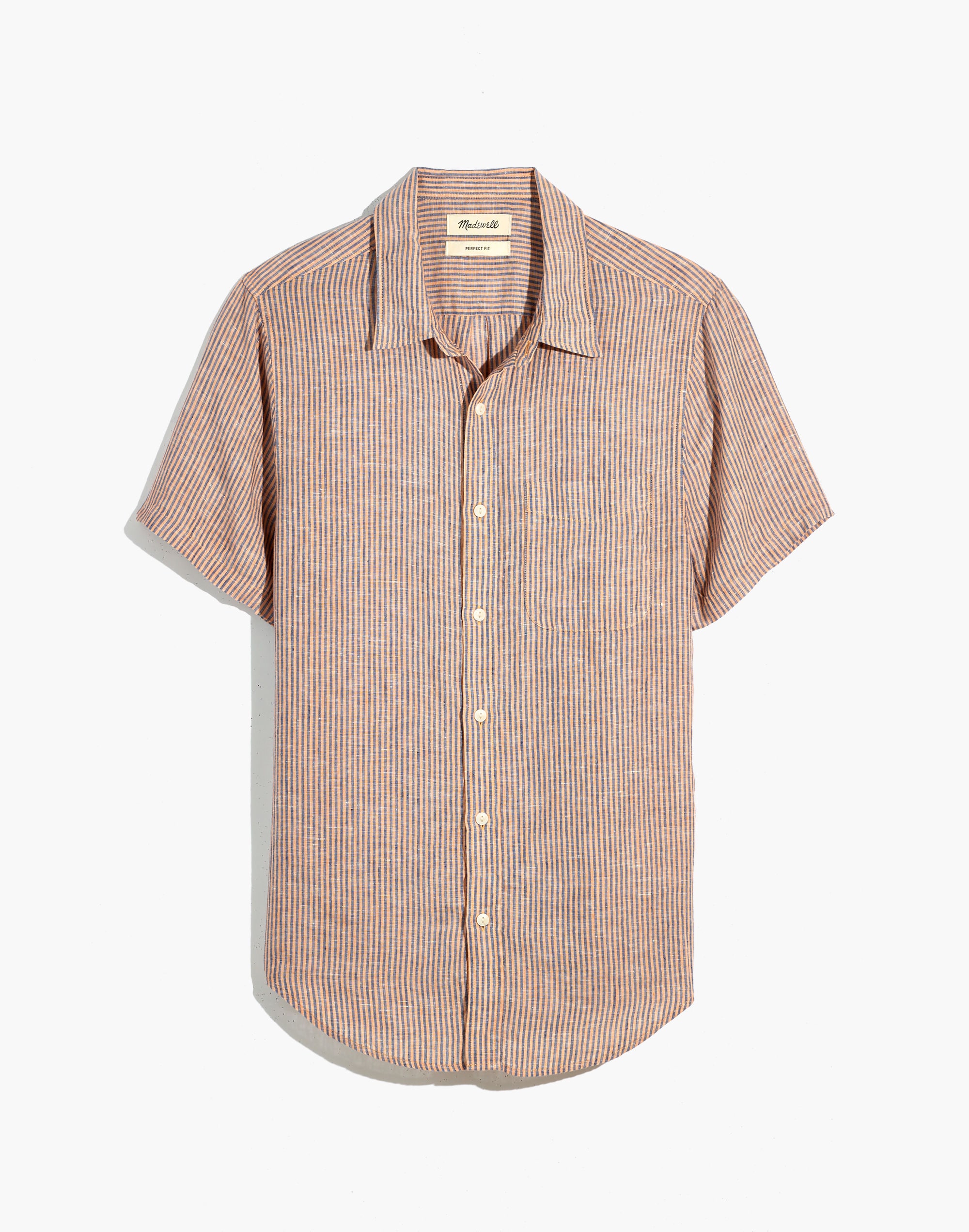 Linen Perfect Short-Sleeve Shirt