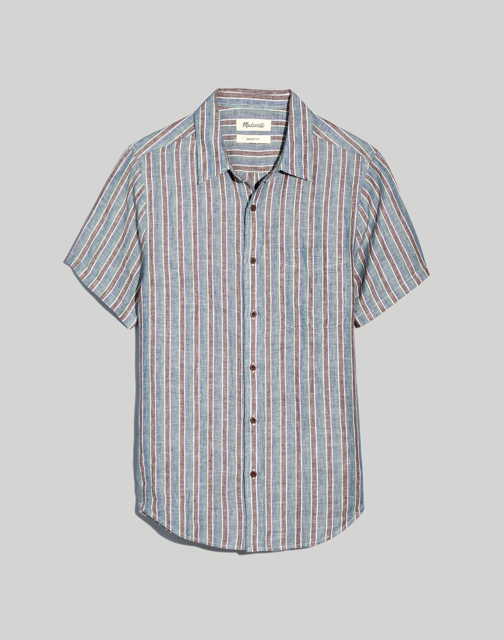 Linen Perfect Short-Sleeve Shirt
