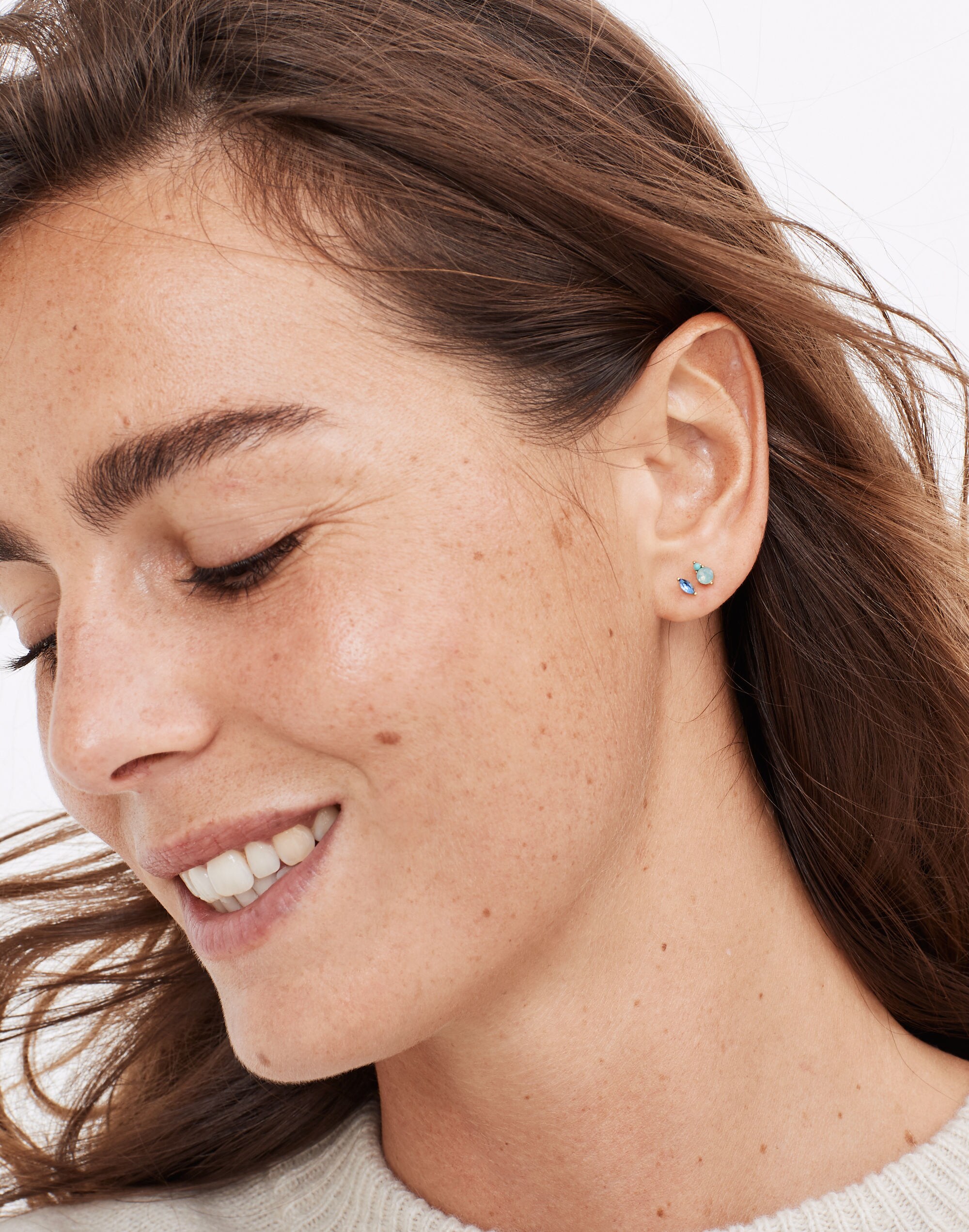 Gemtone Stud Earring Set