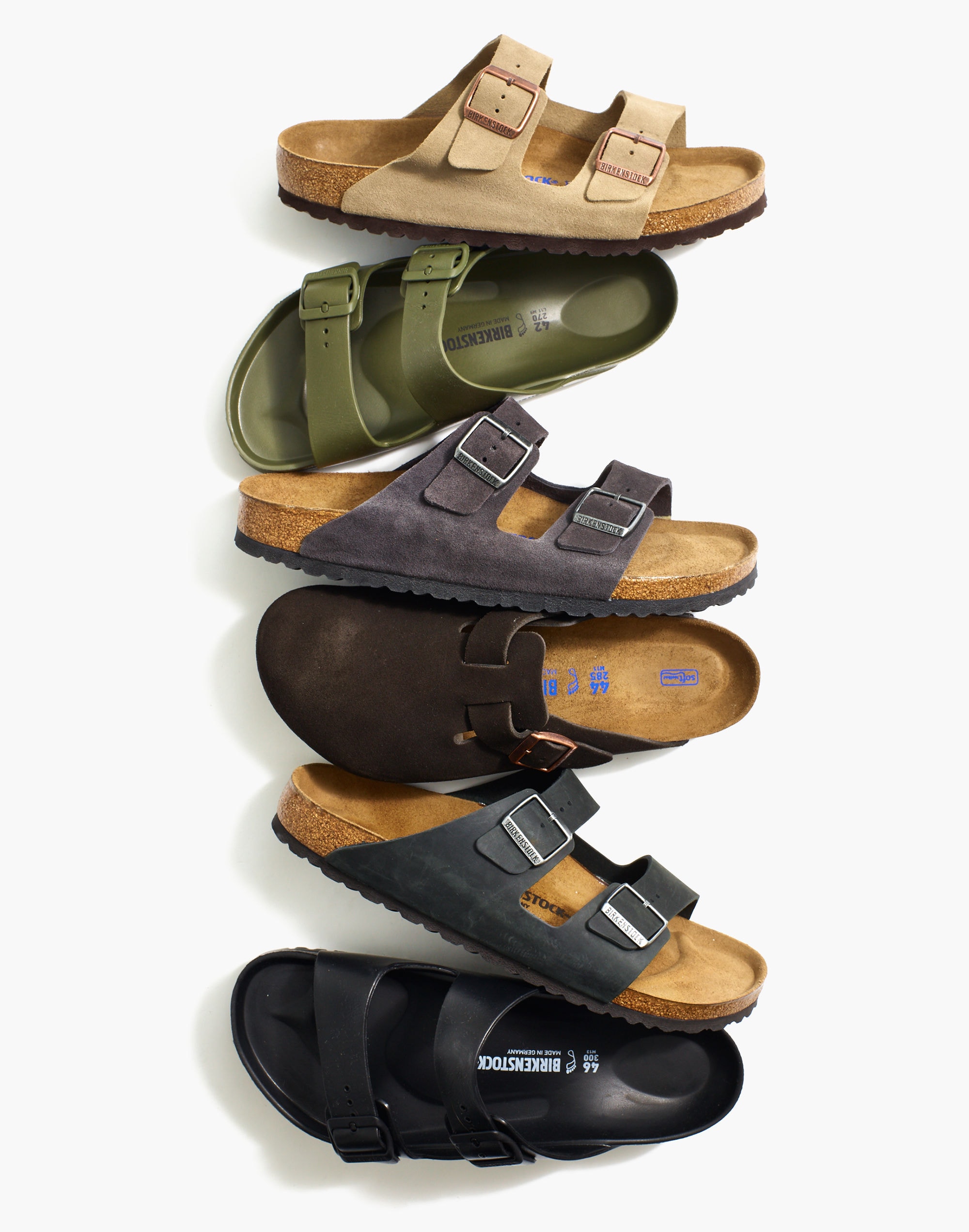 Birkenstock® Arizona Soft Footbed Sandals Oiled Leather