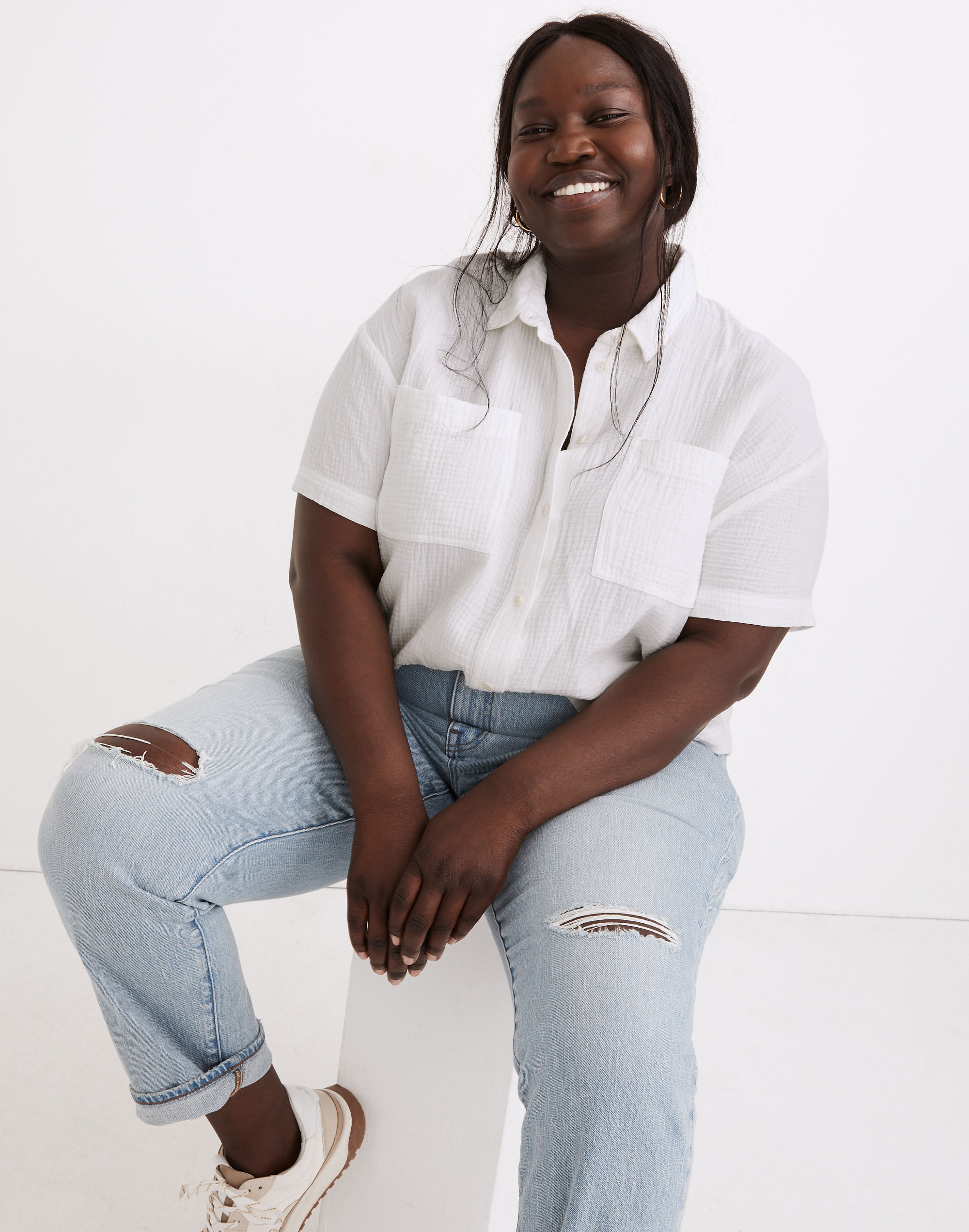 Plus Lightspun Beachside Shirt