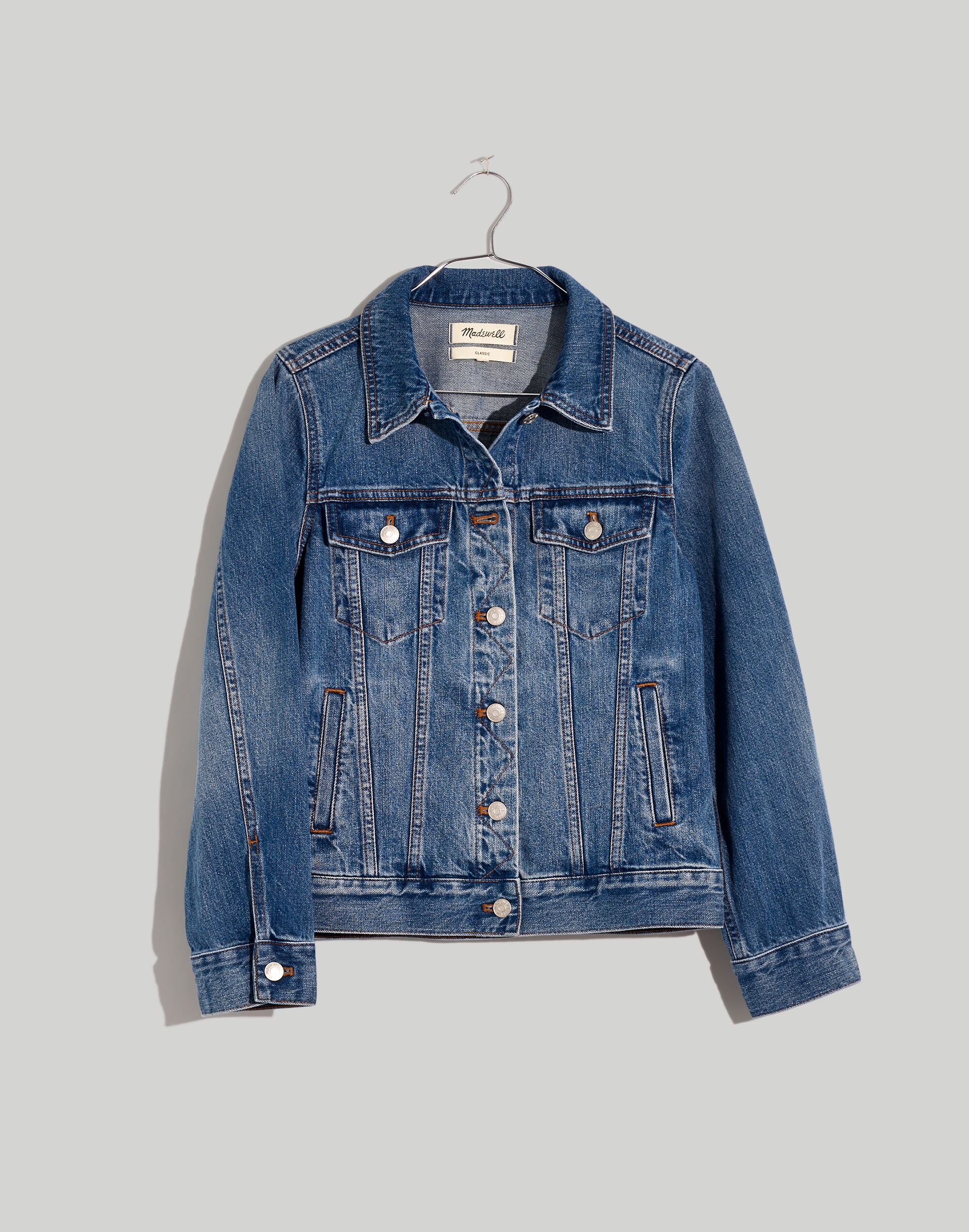 The Plus Jean Jacket in Medford Wash