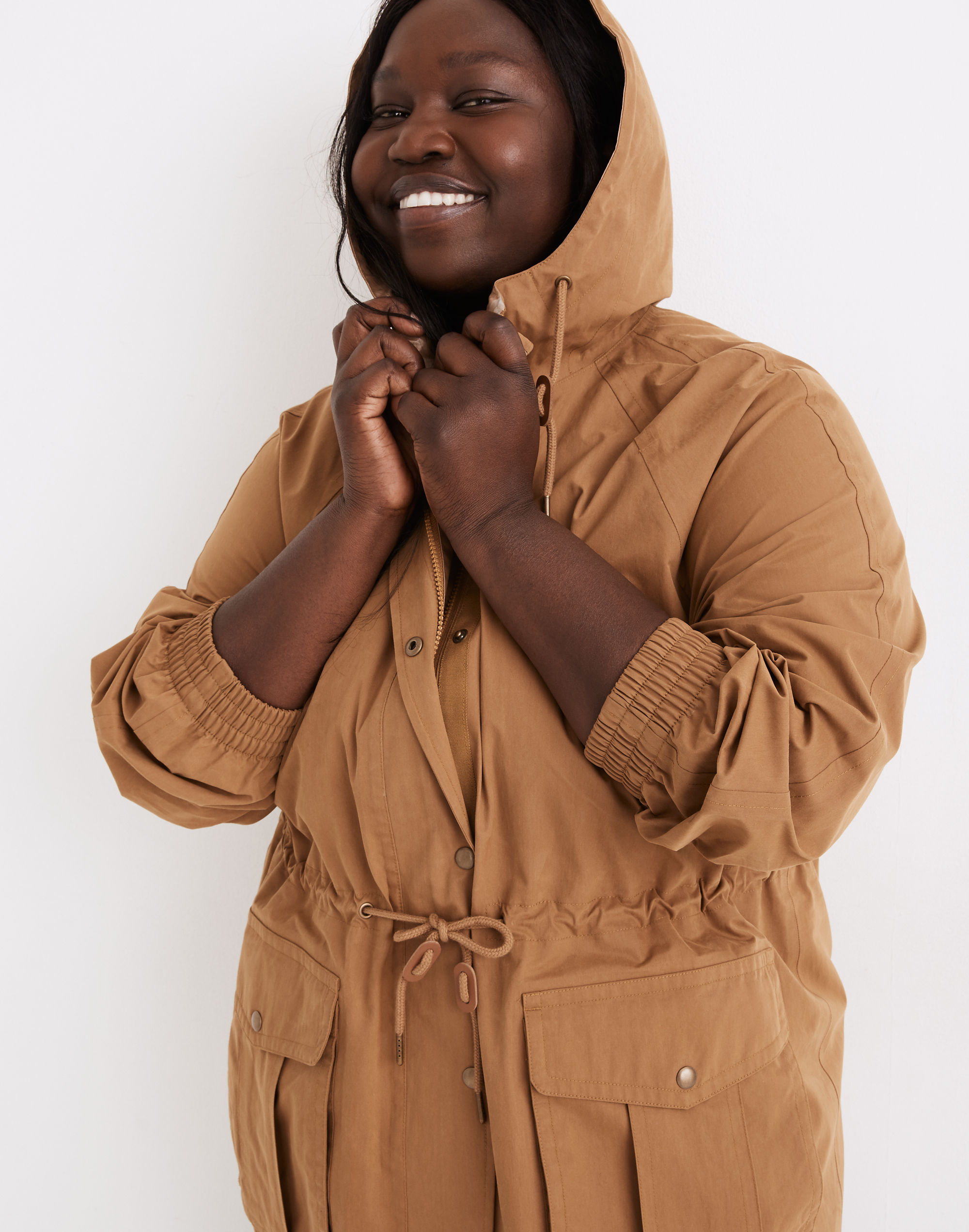 Plus Waterproof Rainfall Anorak Raincoat