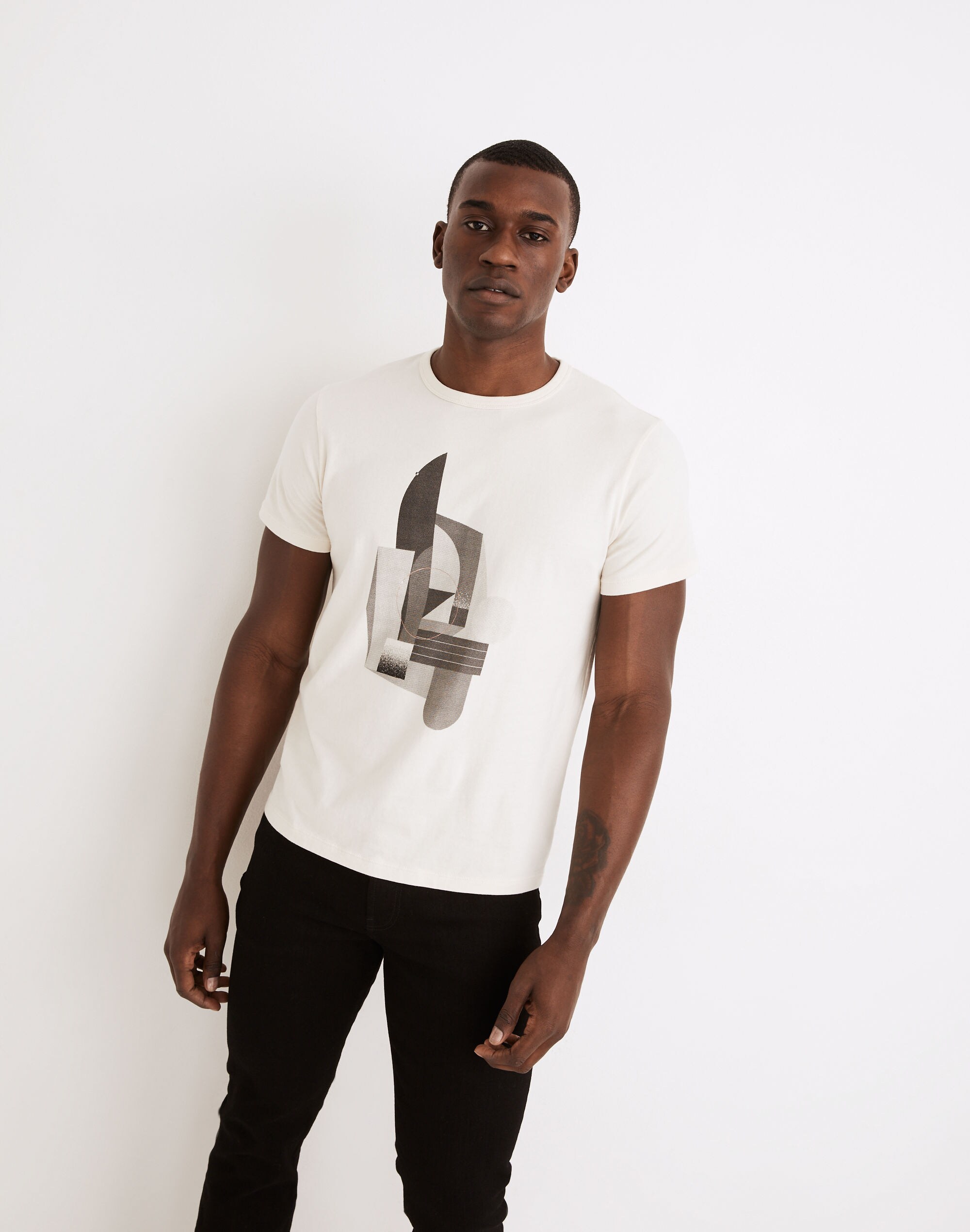 Madewell x Tony Sjoman Vertical Graphic Allday Tee