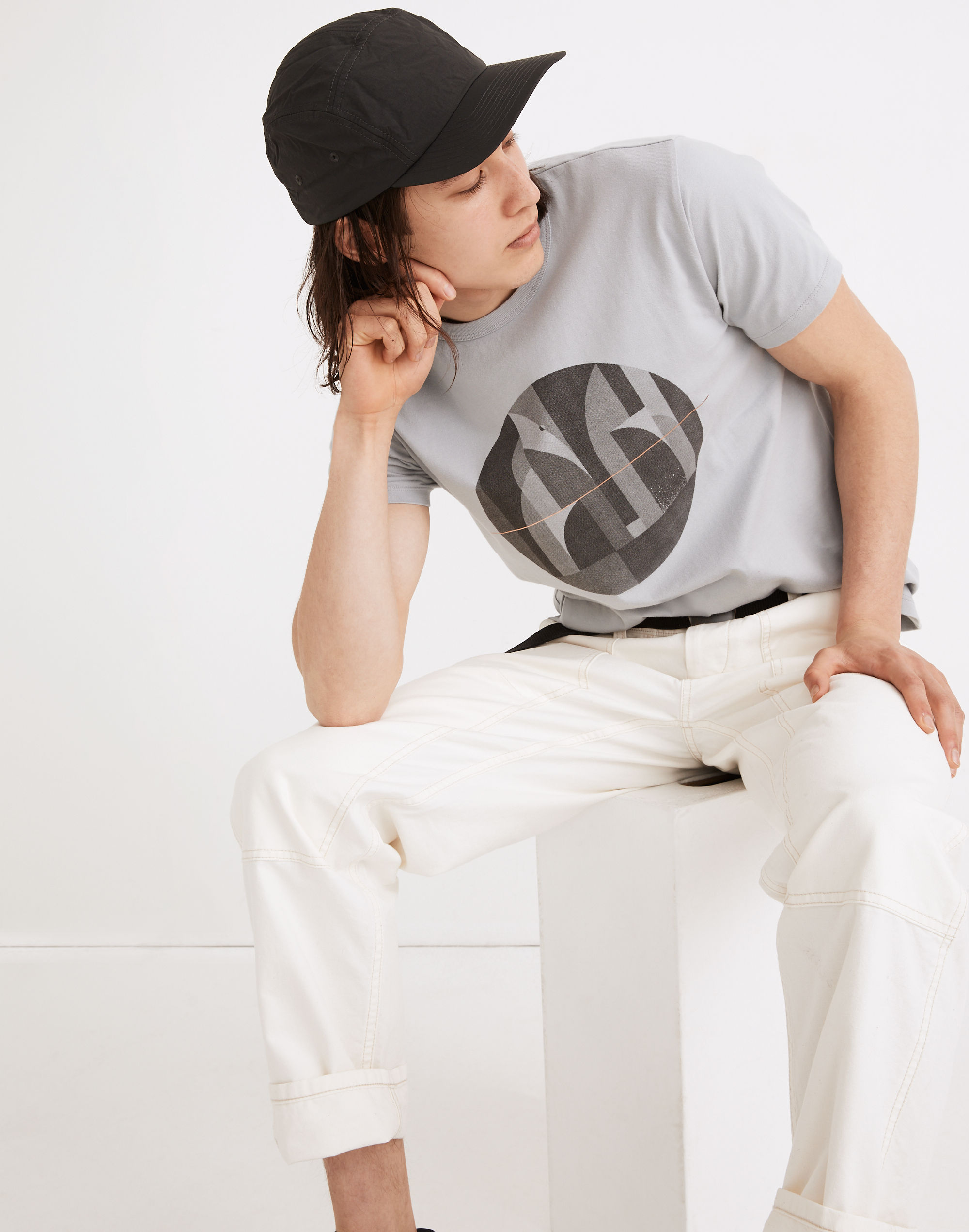 Madewell x Tony Sjoman Round Graphic Allday Tee