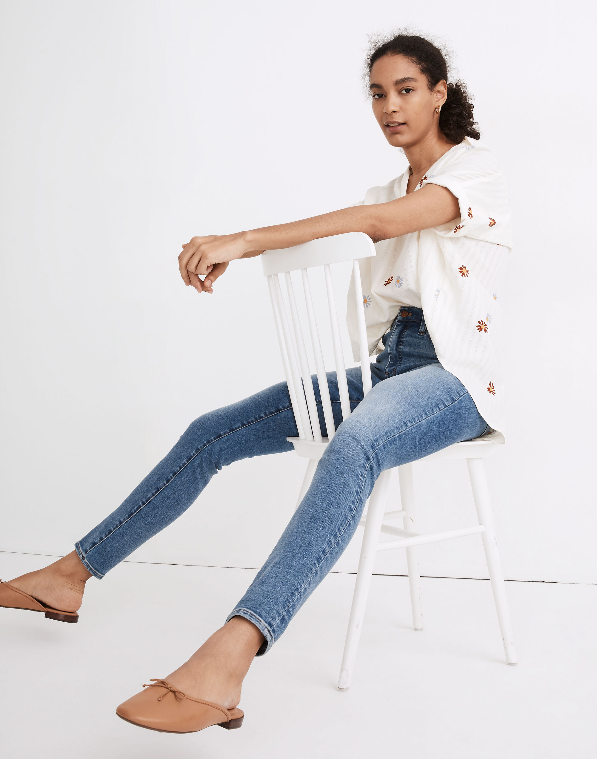 Tall 10" High-Rise Roadtripper Authentic Jeans in Vinton Wash