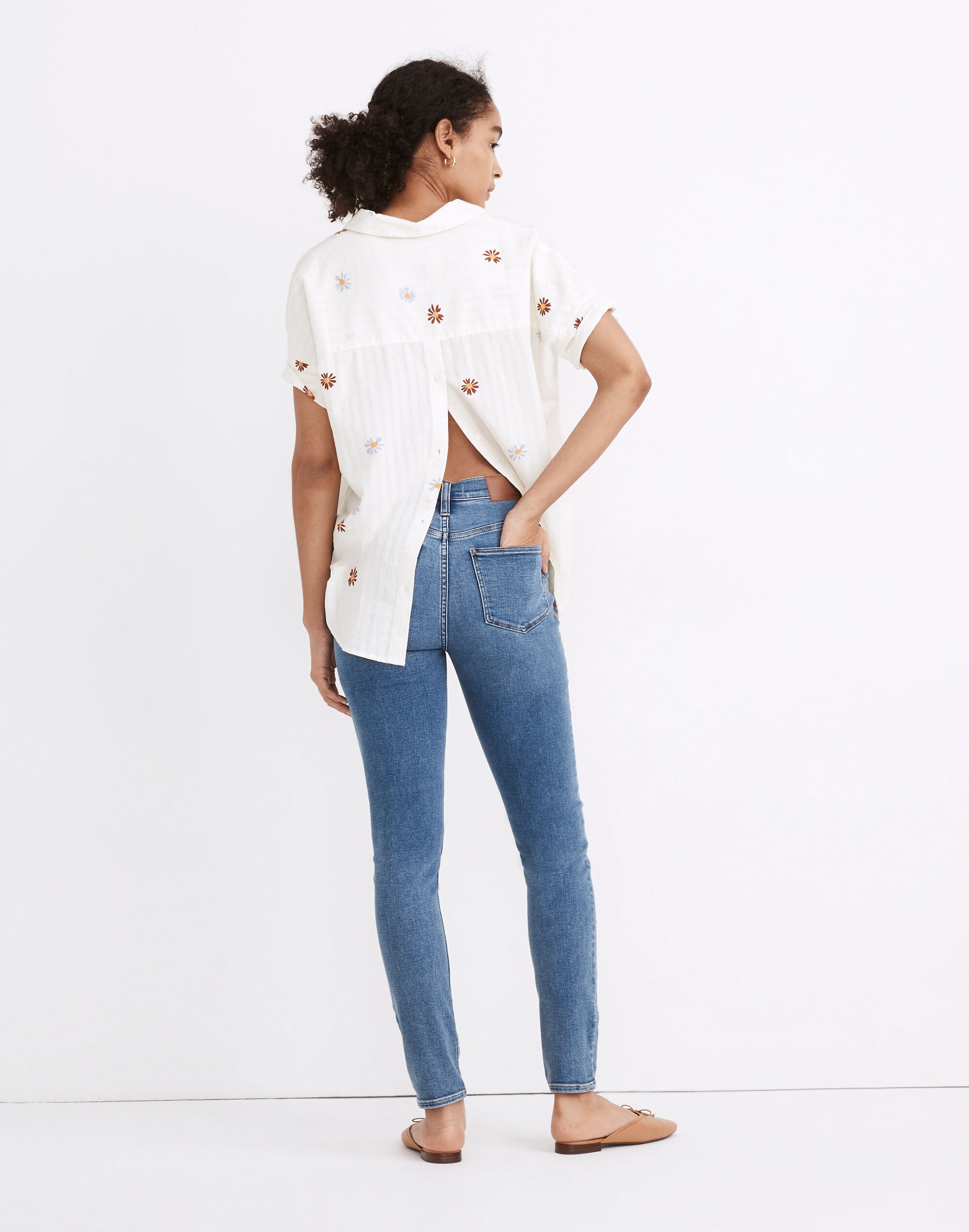 10" High-Rise Roadtripper Authentic Jeans in Vinton Wash