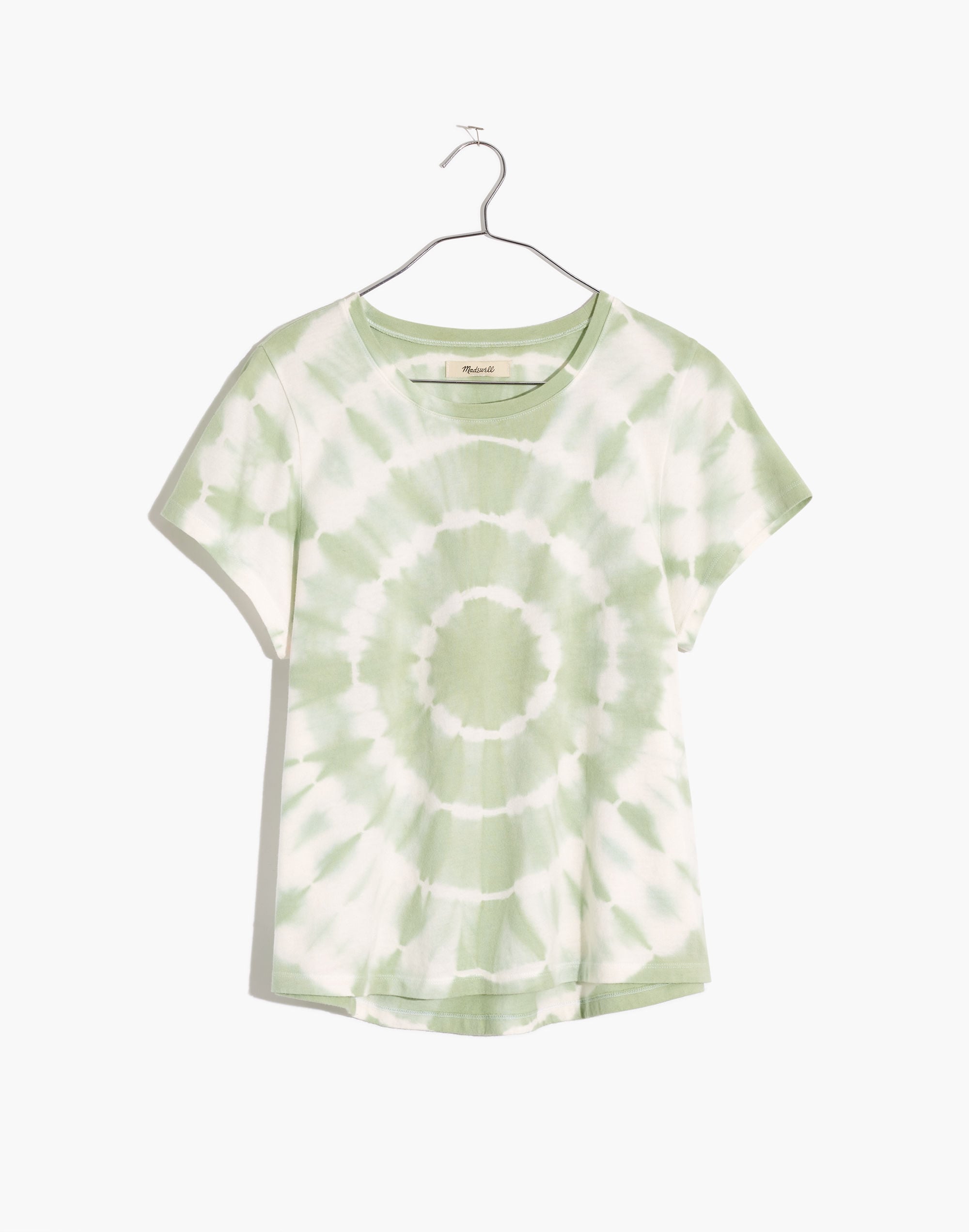 (Re)sourced Cotton Swing Crop Tee in Tie-Dye