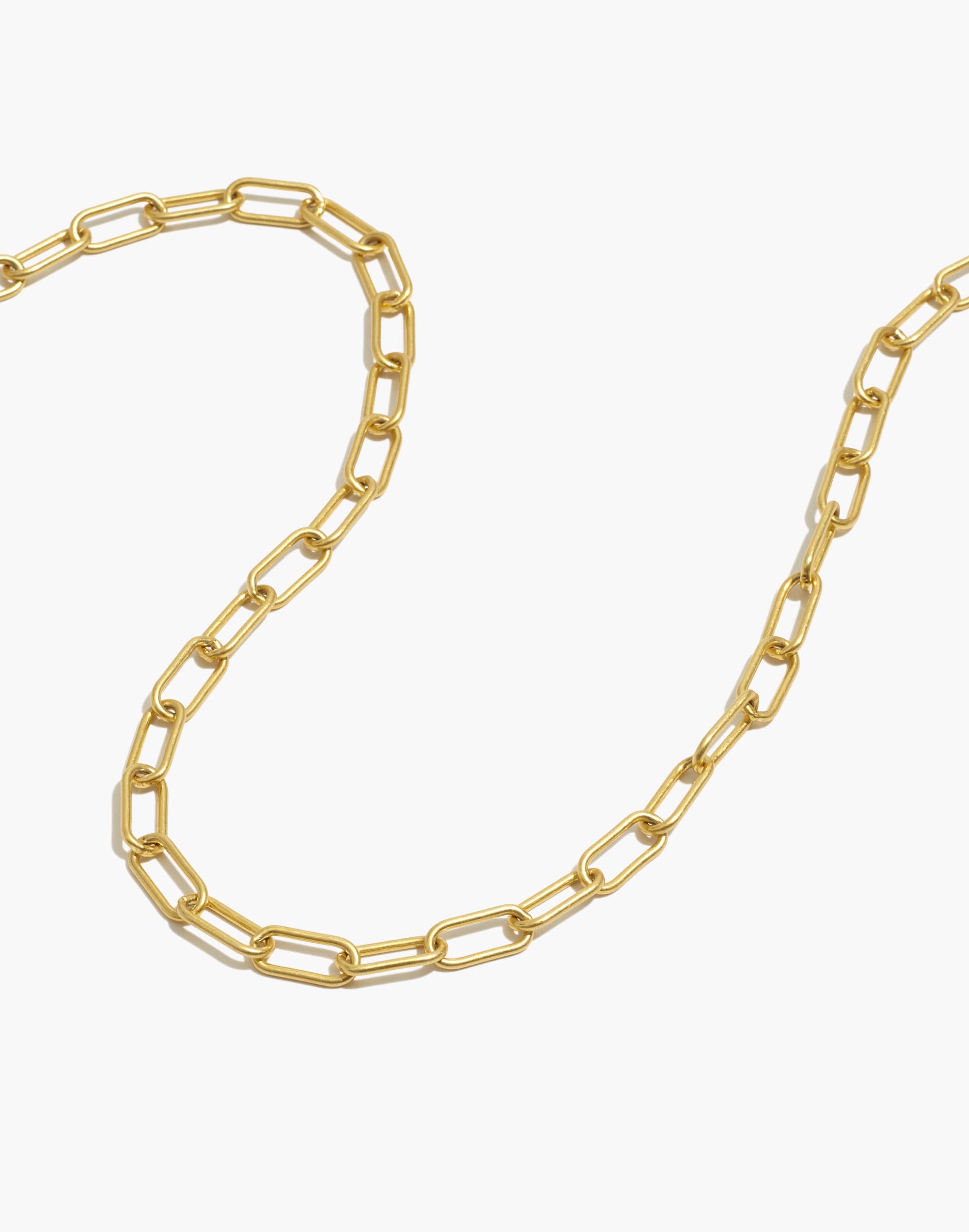 Convertible Medium Paperclip Chain Necklace