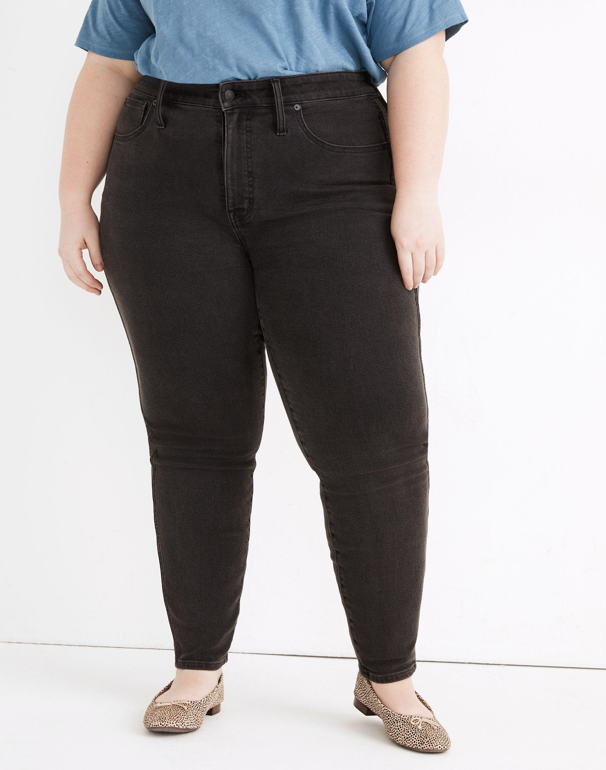 Plus High-Rise Skinny Jeans in Starkey Wash