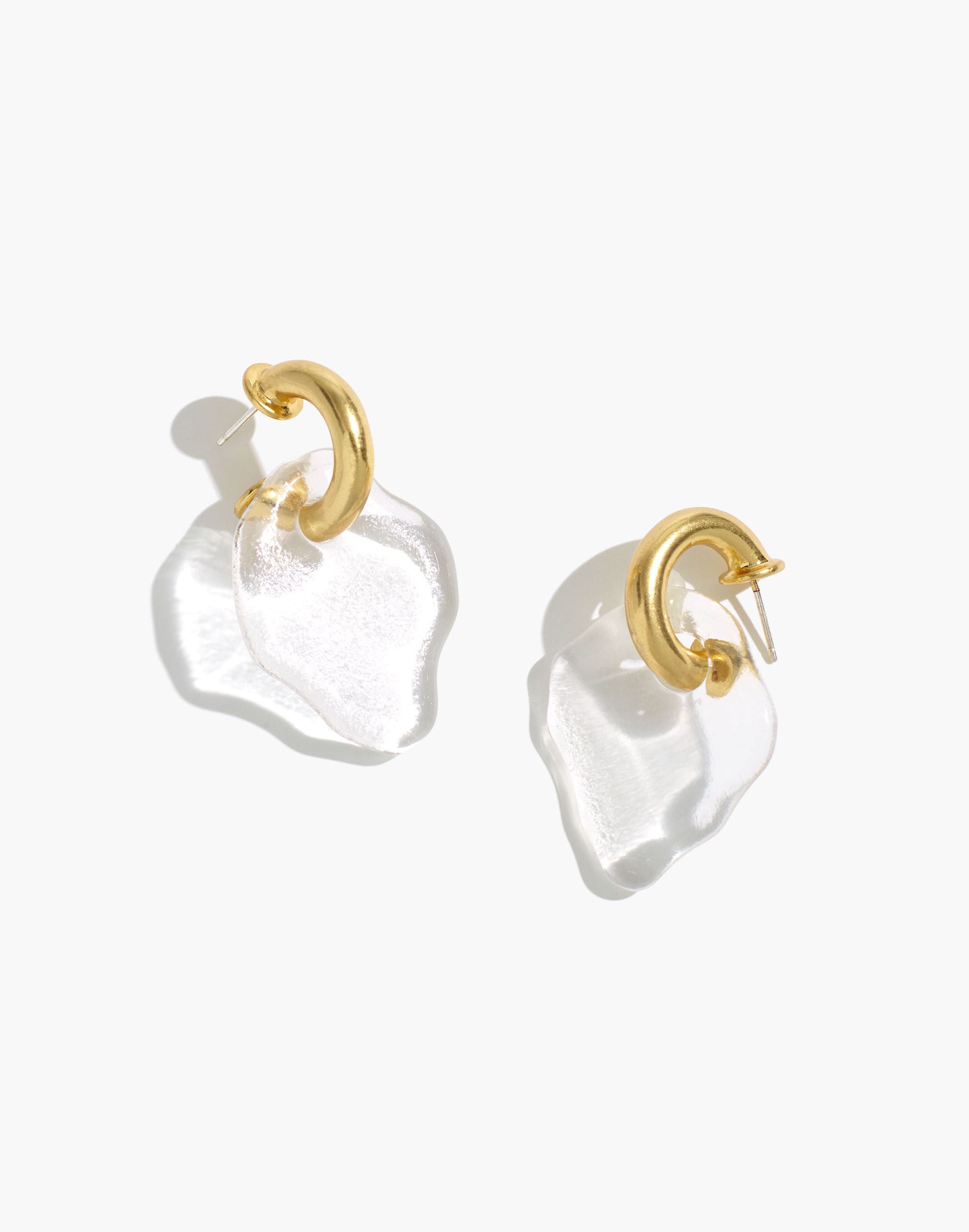 Madewell x CLED&reg; Upcycled Glass Chunky Hoop Earrings