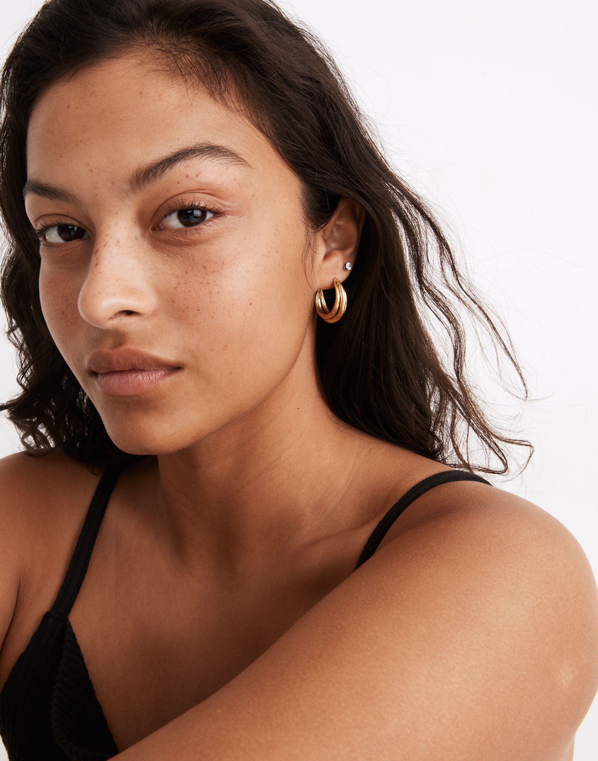 Triple Hoop Earrings