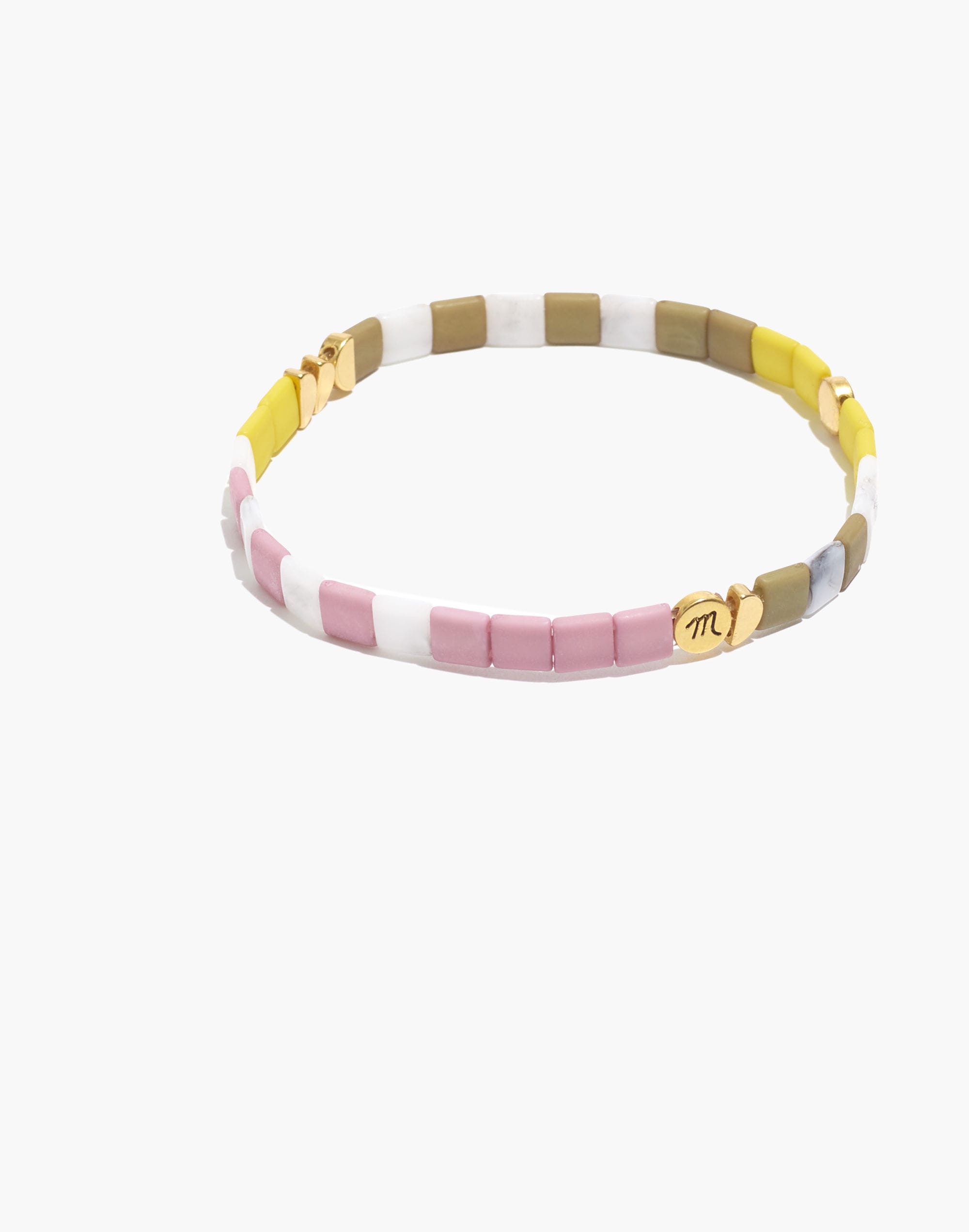 Multicolored Beaded Stretch Bracelet