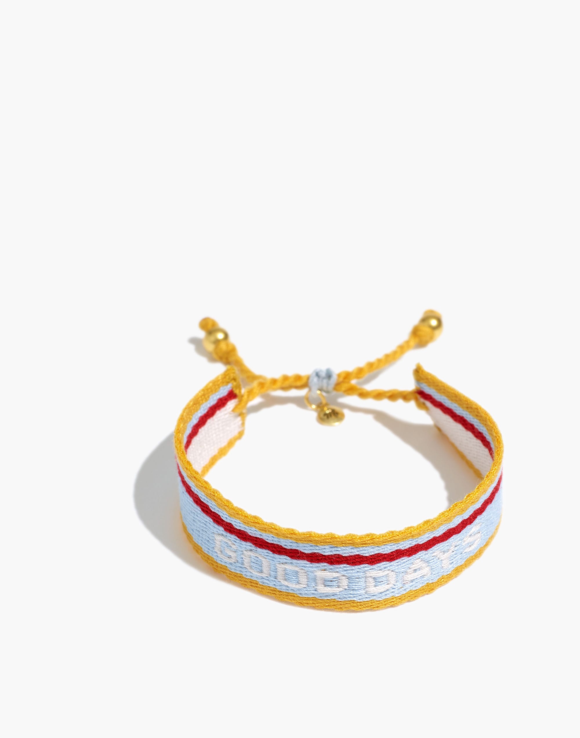 Woven Word Bracelet
