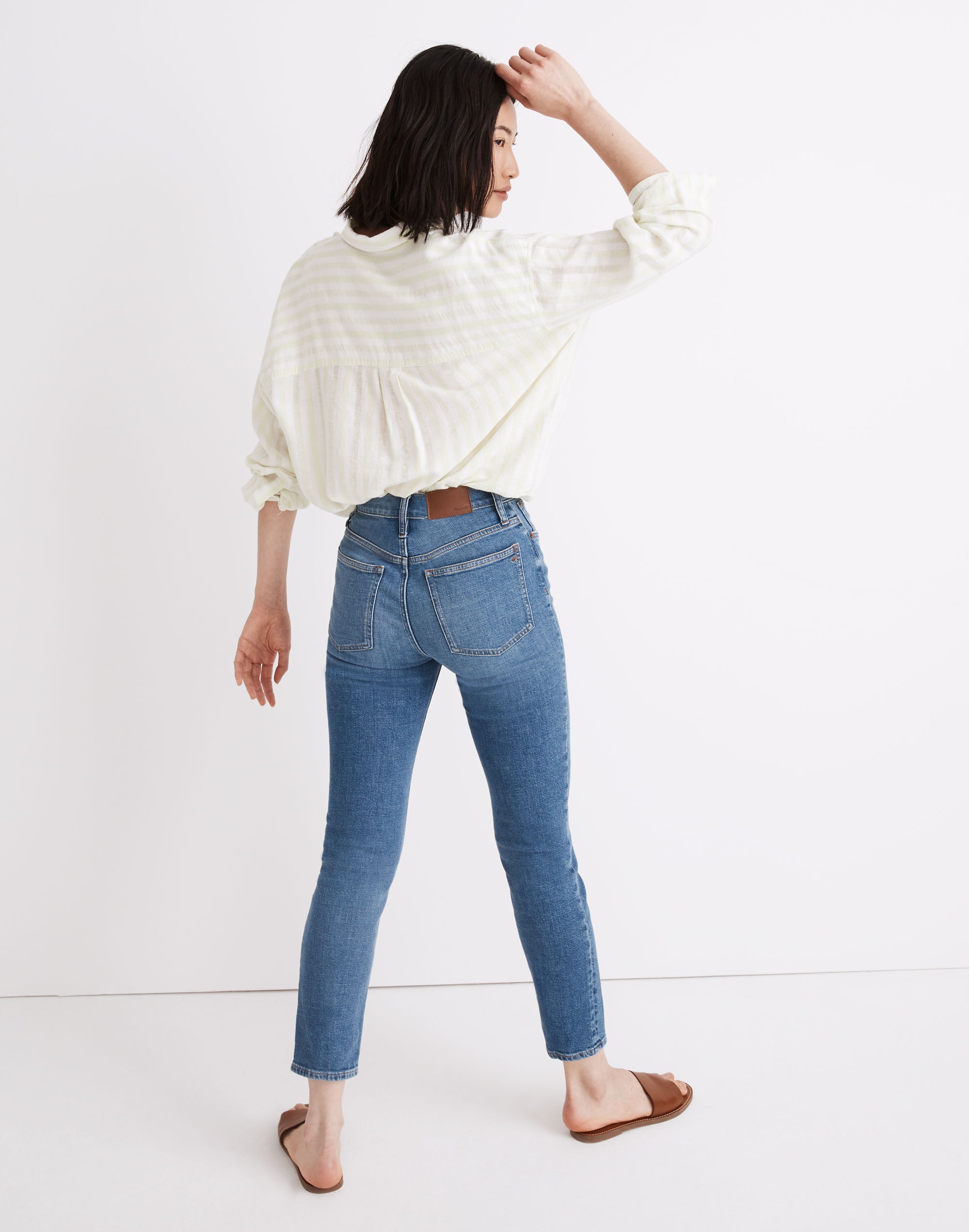 The Perfect Vintage Crop Jean in Sandford Wash: Summerweight Edition