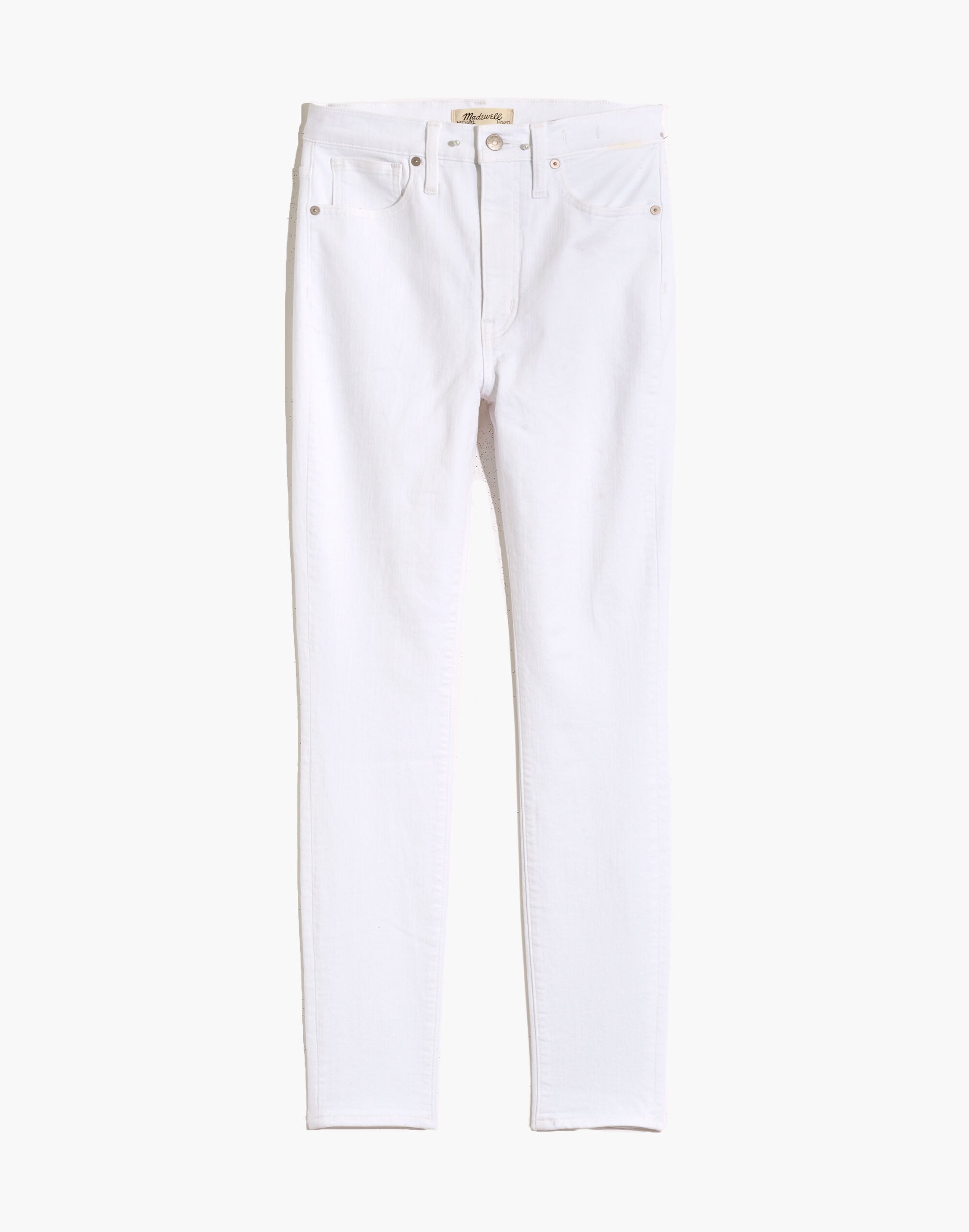 Tall 11" High-Rise Skinny Jeans in Pure White