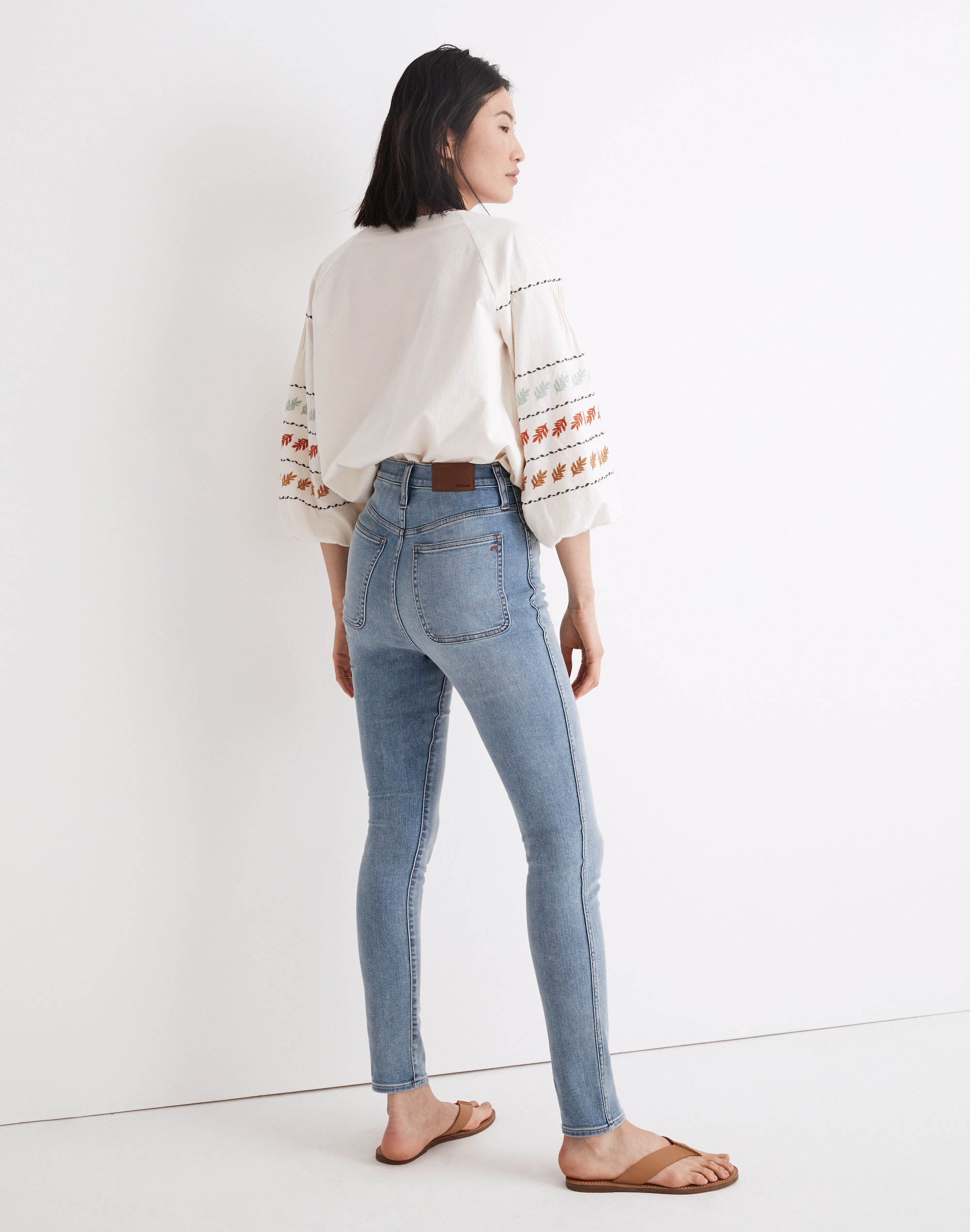 11" High-Rise Roadtripper Supersoft Jeans in Hampstead Wash: Retro Pocket Edition