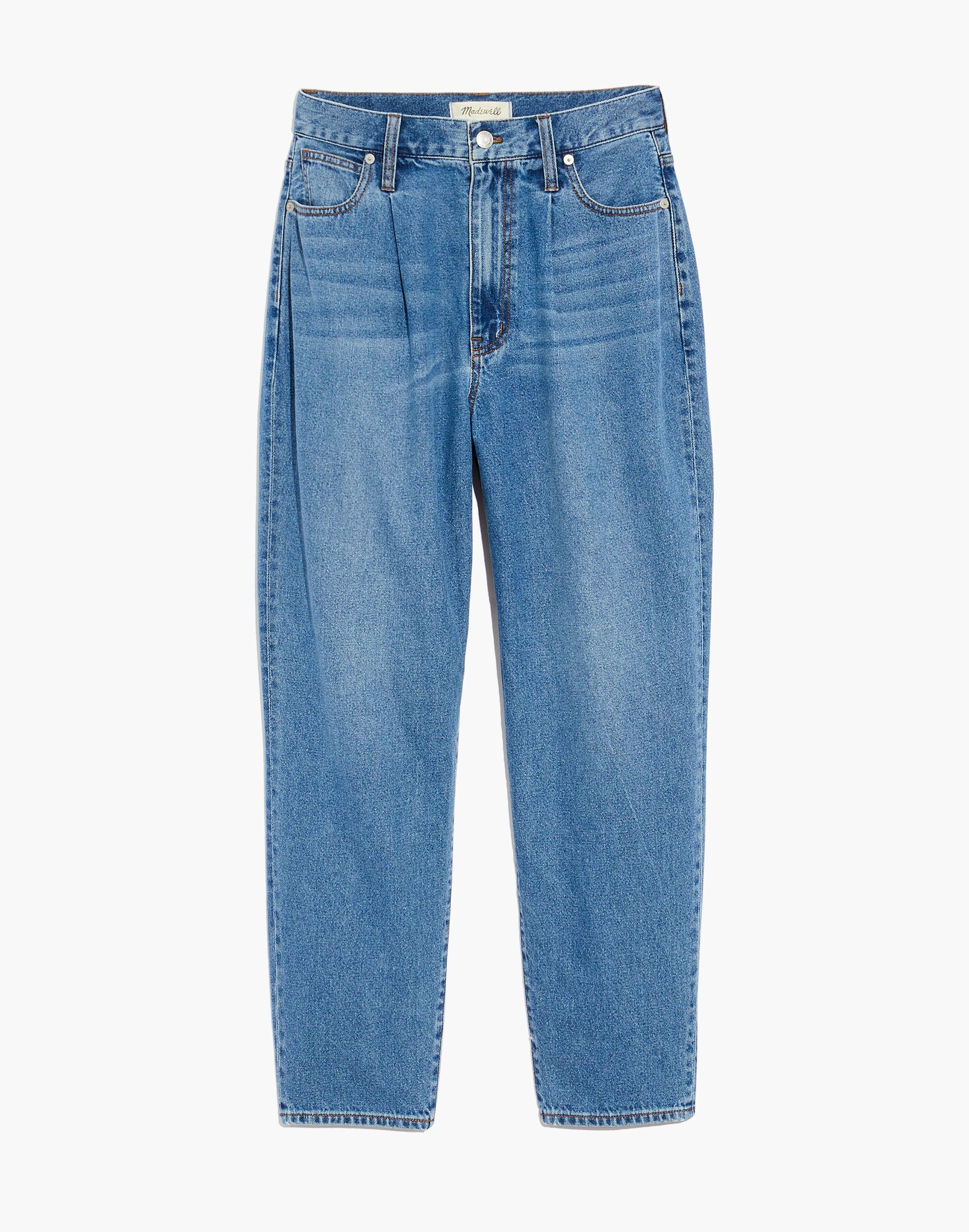 Baggy Tapered Jeans in Jewell Wash