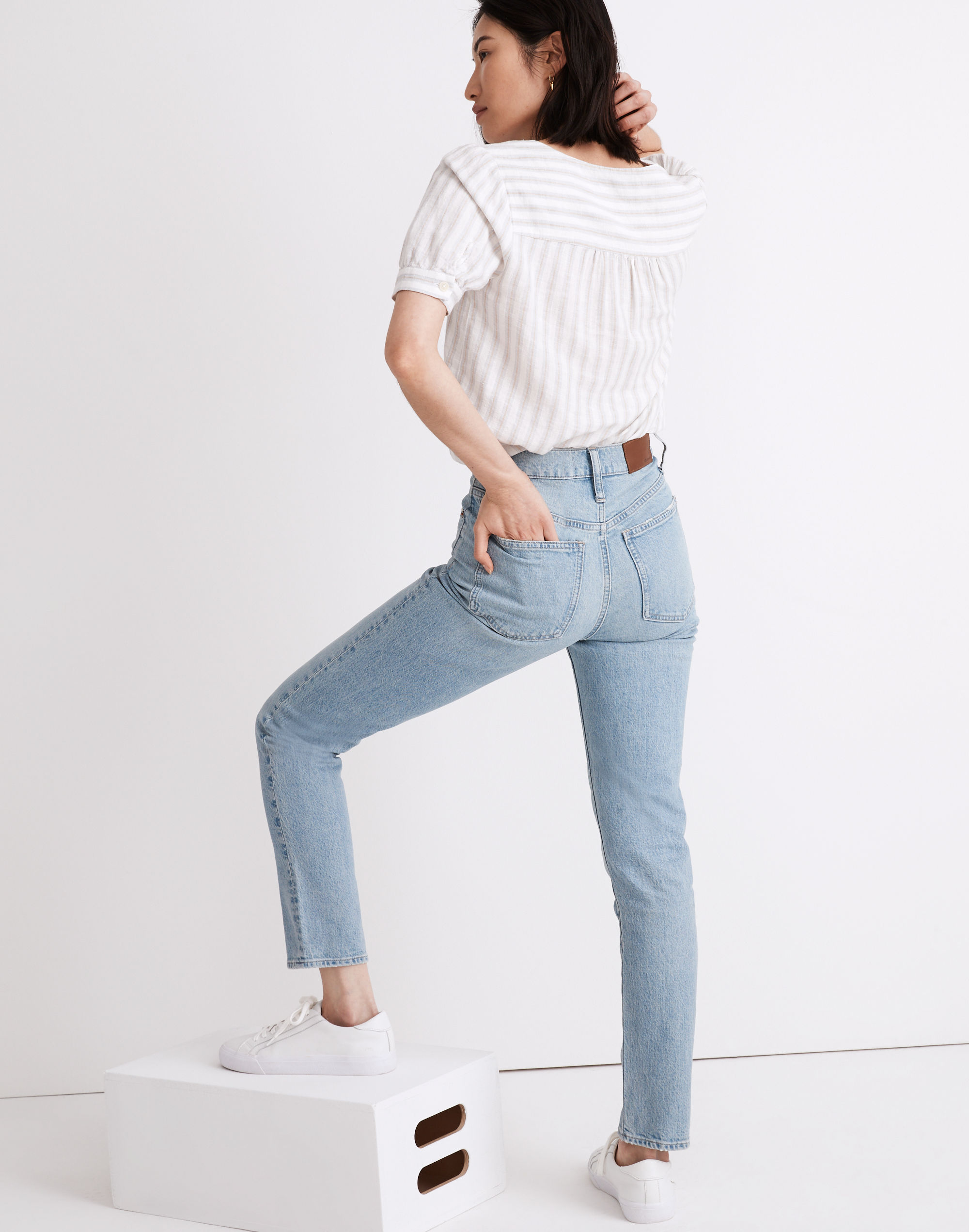 The Perfect Vintage Full-Length Jean in Fenton Wash