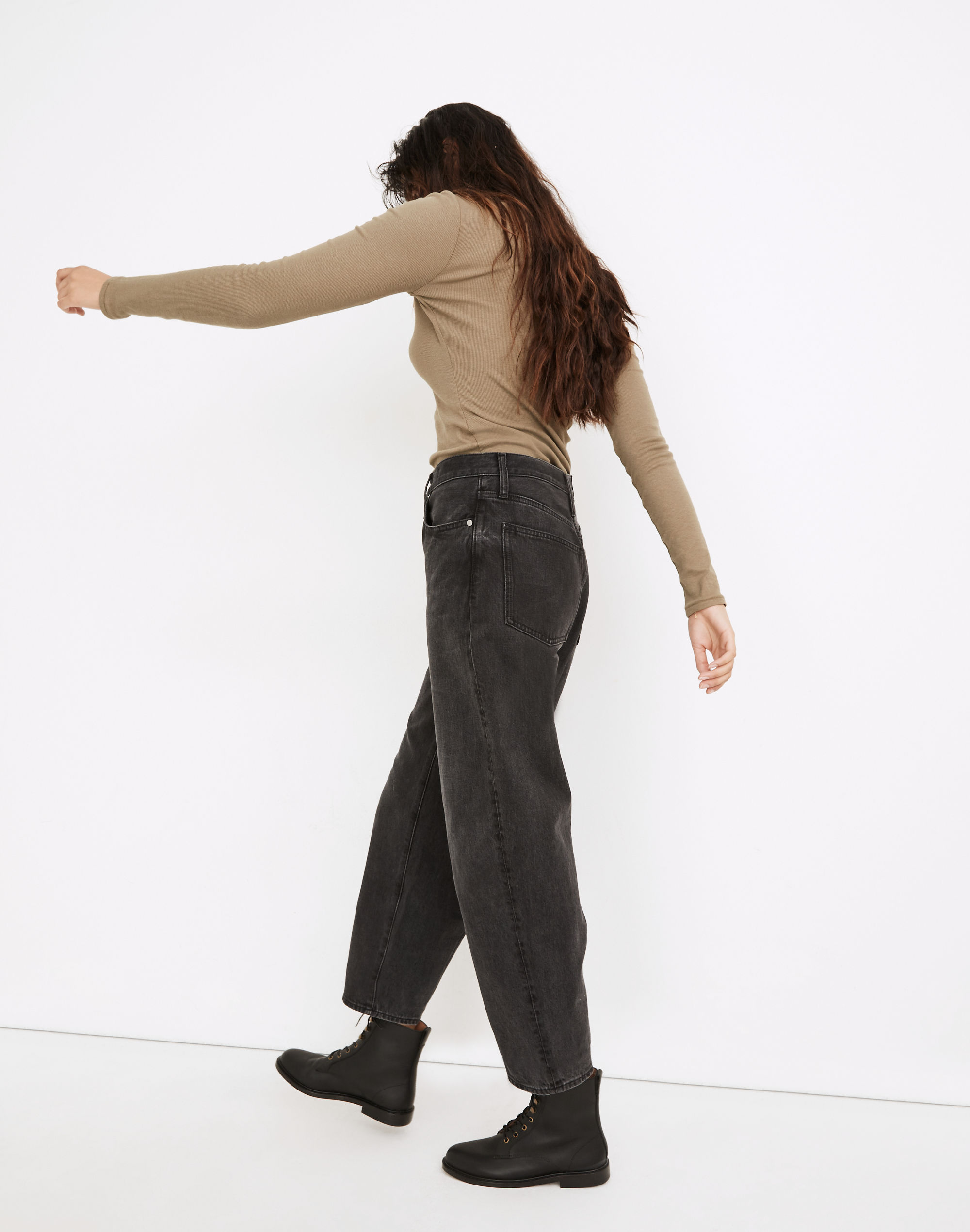 Balloon Jeans in Noll Wash