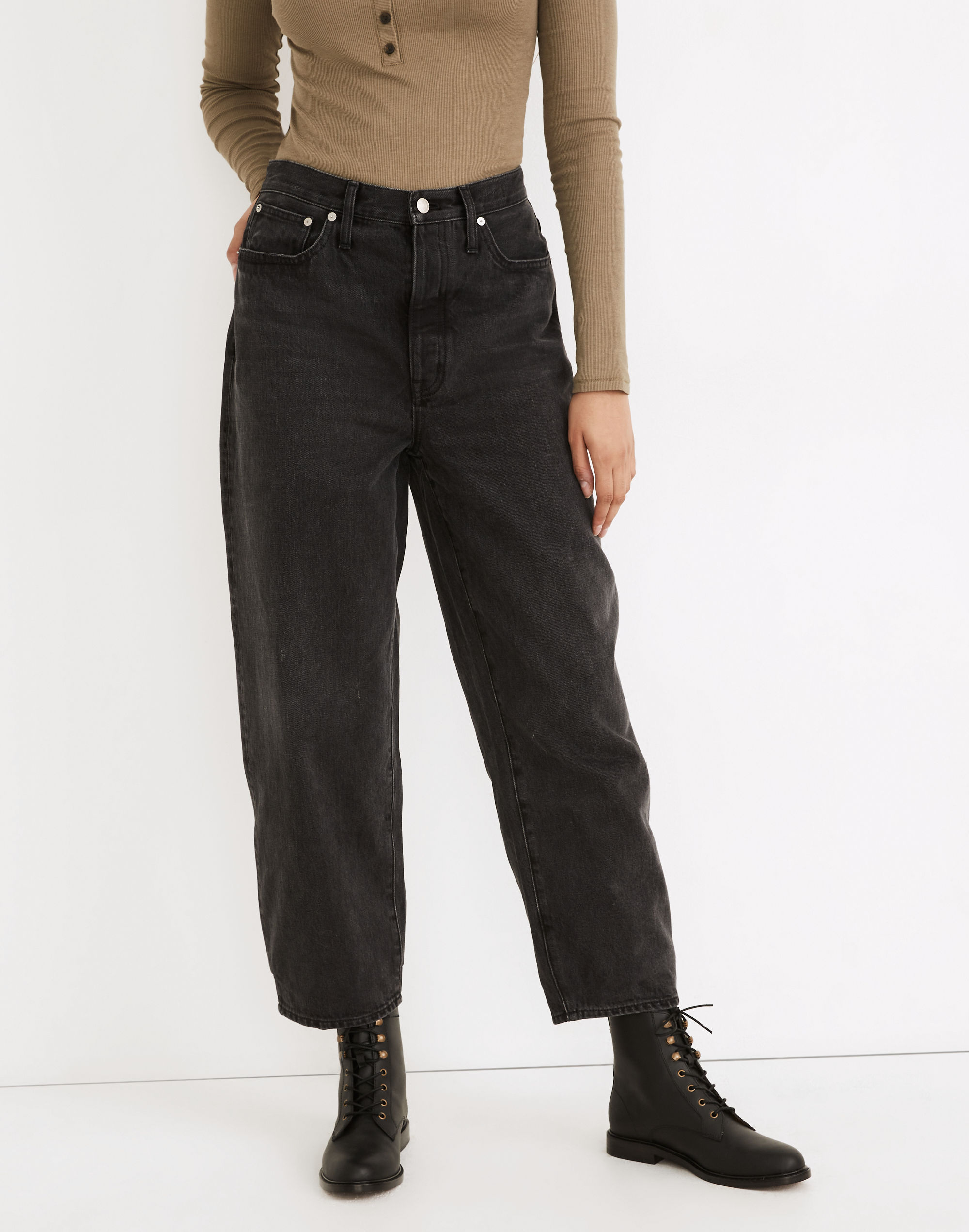 Balloon Jeans in Noll Wash