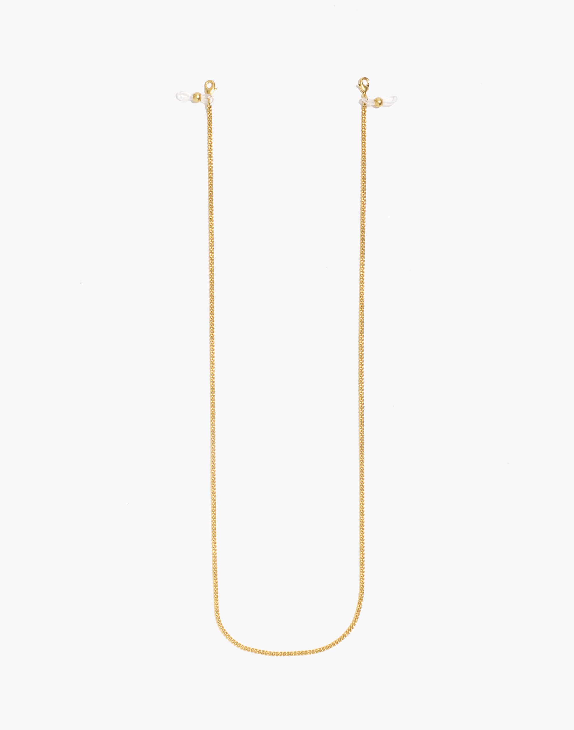 Curb Chain Convertible Face Mask Lanyard