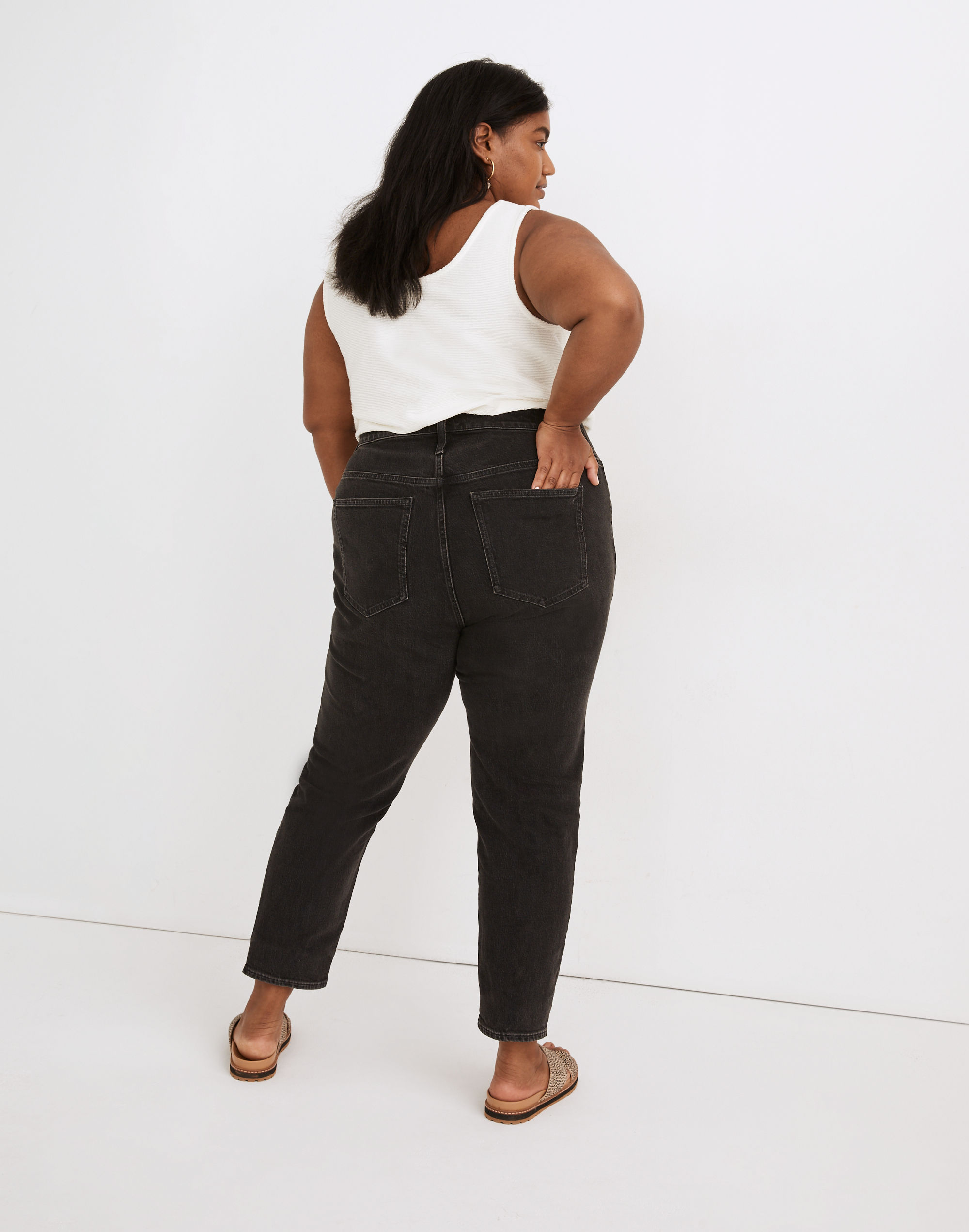 The Plus Perfect Vintage Jean in Lunar Wash