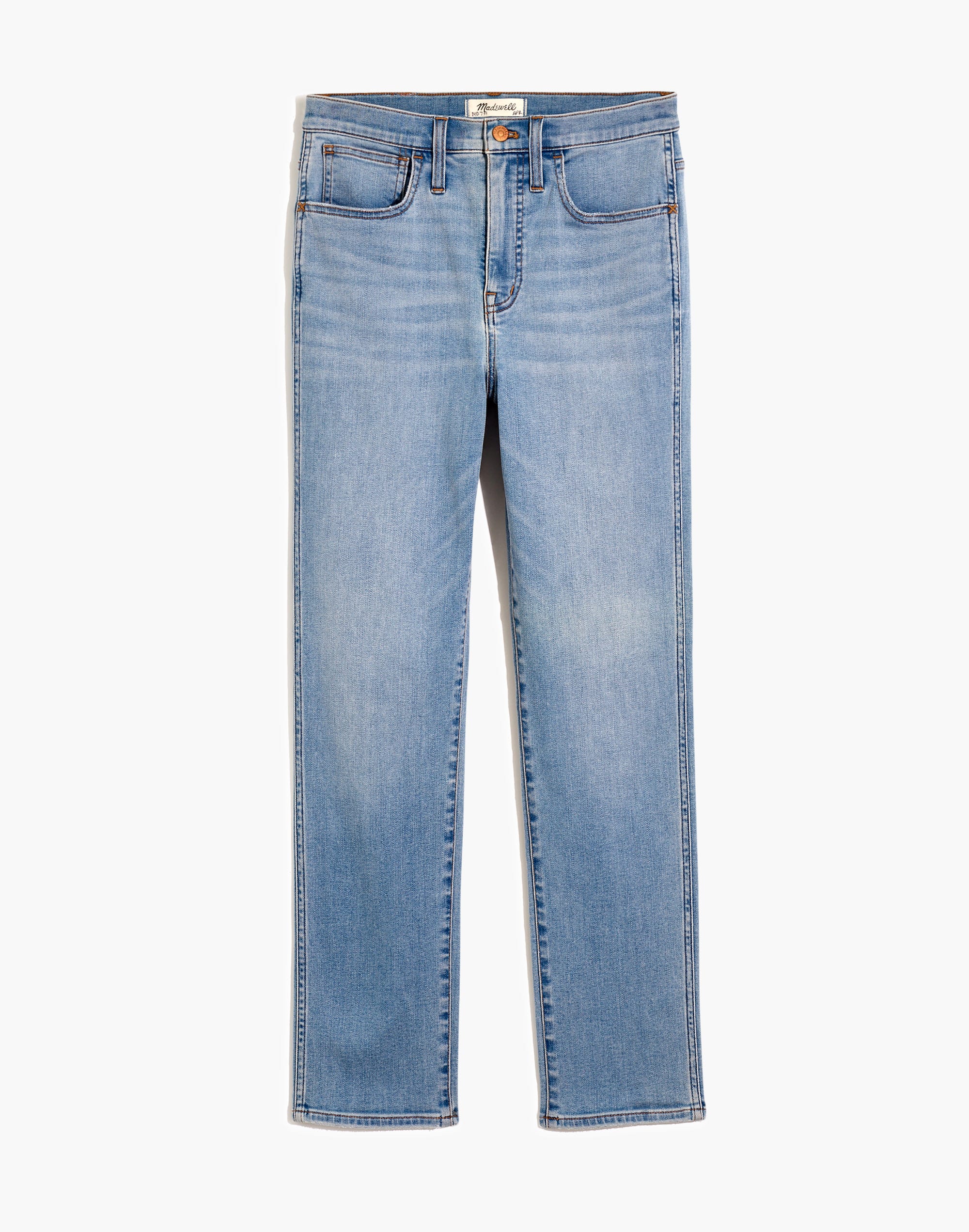 Petite Roadtripper Supersoft Stovepipe Jeans in Plattwood Wash