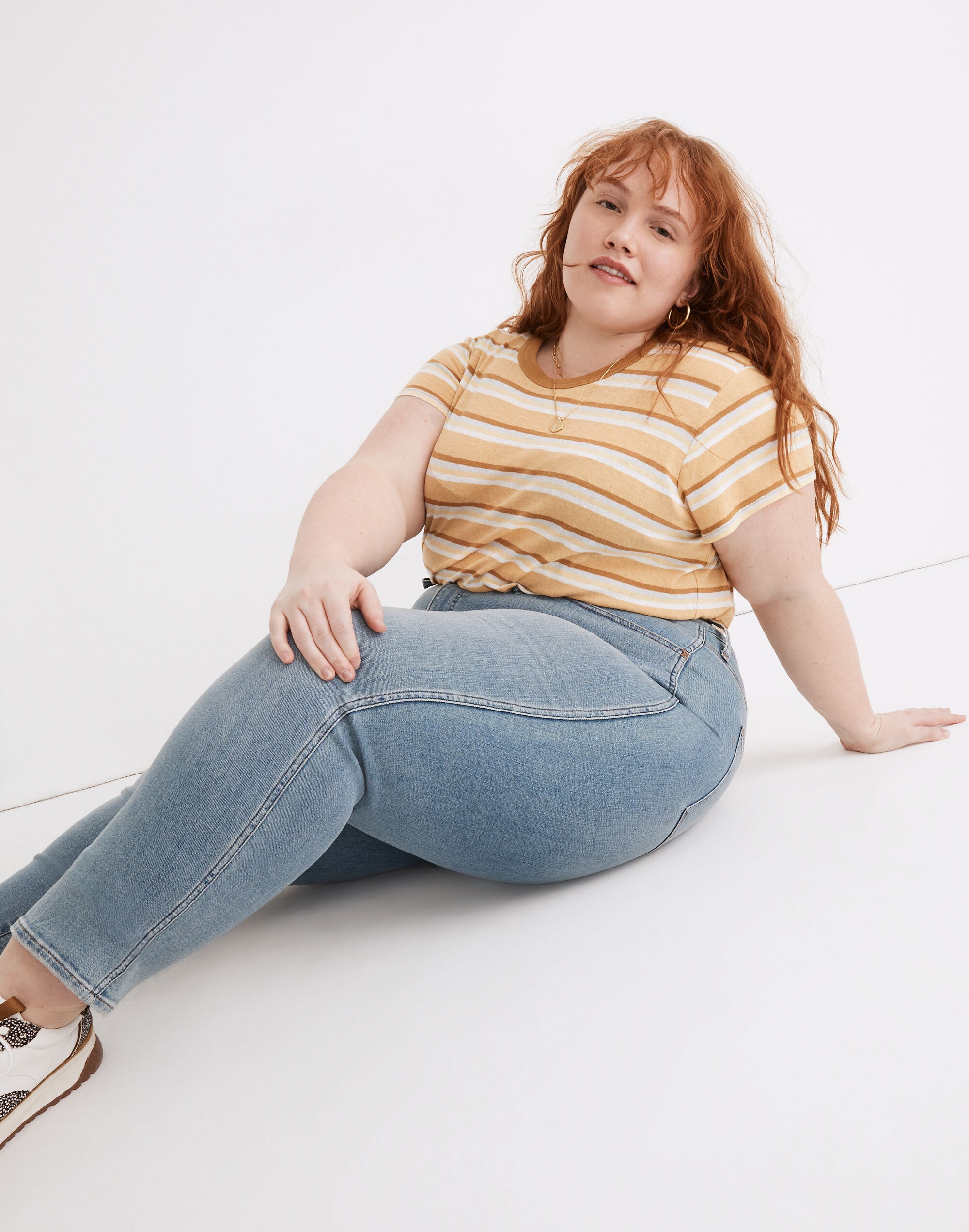 Plus Roadtripper Supersoft Stovepipe Jeans in Plattwood Wash