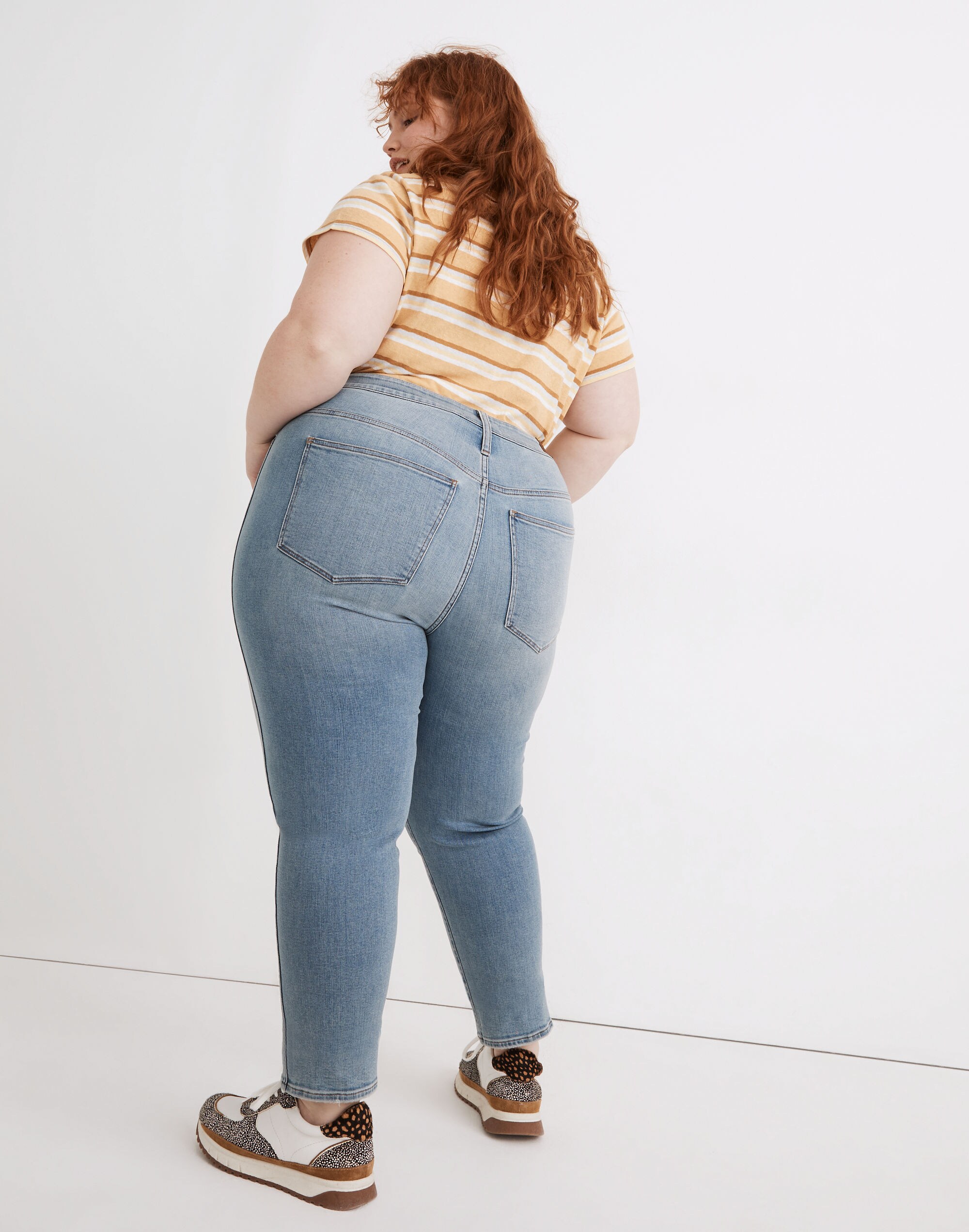 Plus Roadtripper Supersoft Stovepipe Jeans in Plattwood Wash