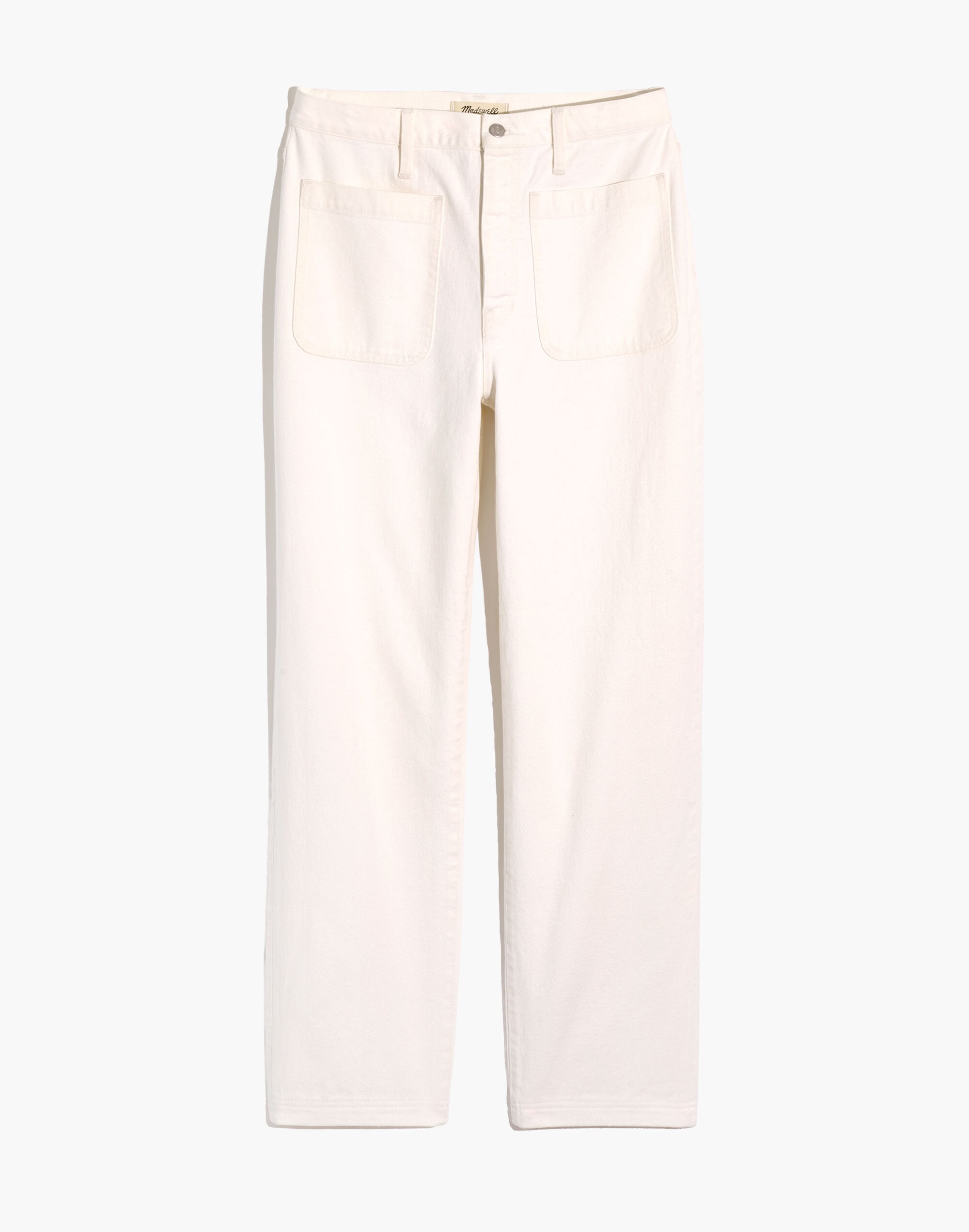 The Dadjean in Tile White: Patch Pocket Edition