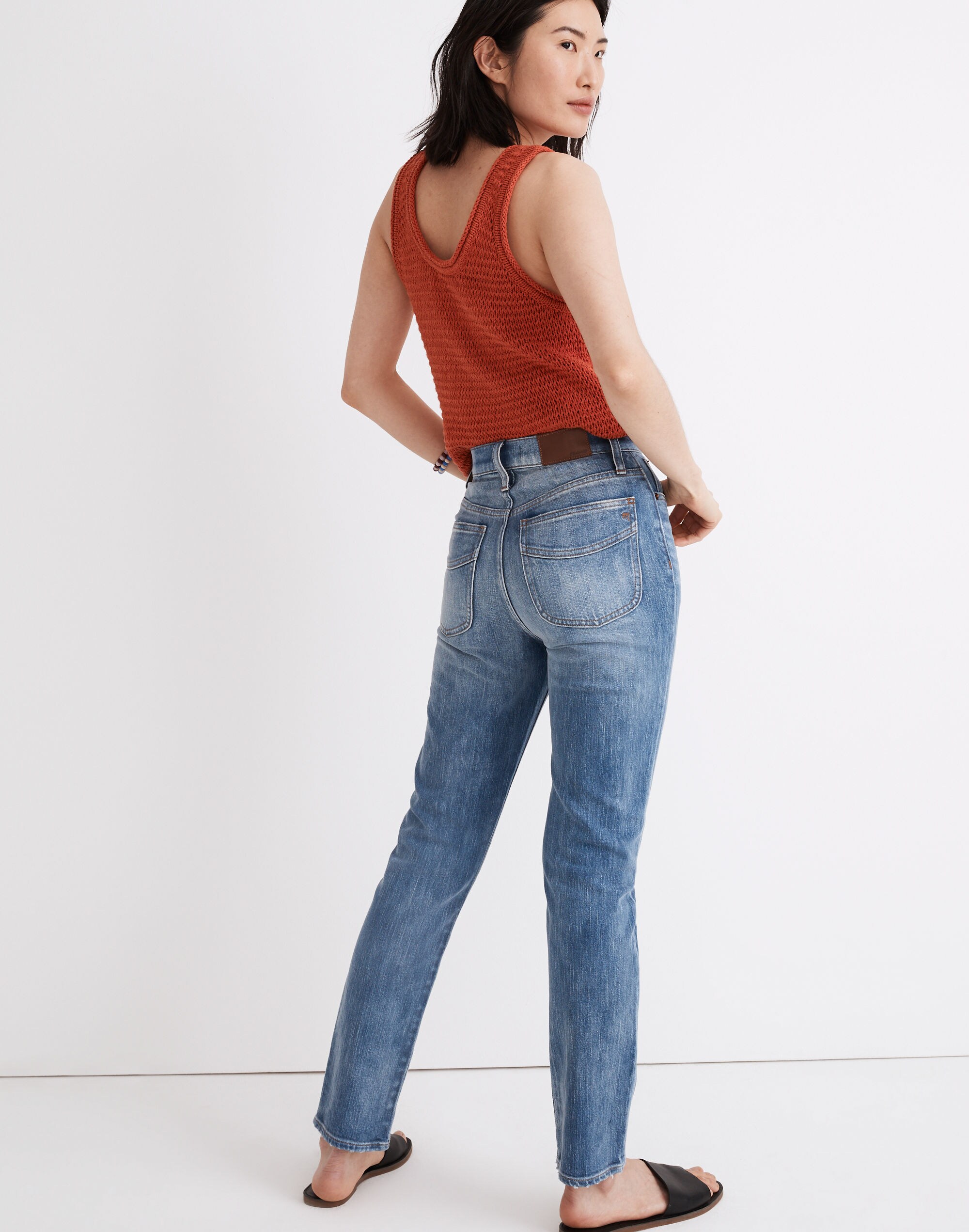 The Perfect Vintage Jean in Silverleaf Wash: Retro Pocket Edition