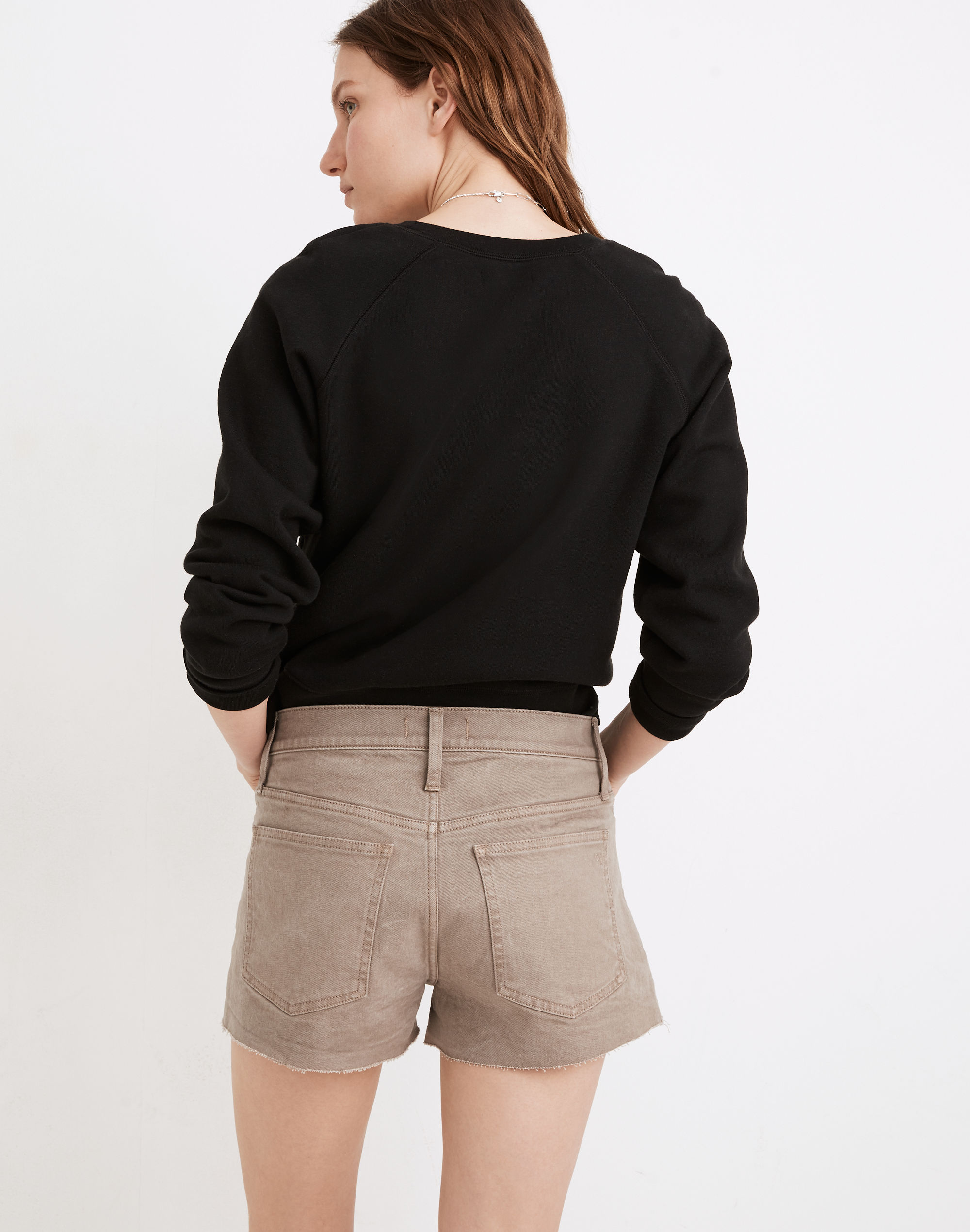 Relaxed Denim Shorts: Botanical Dye Edition