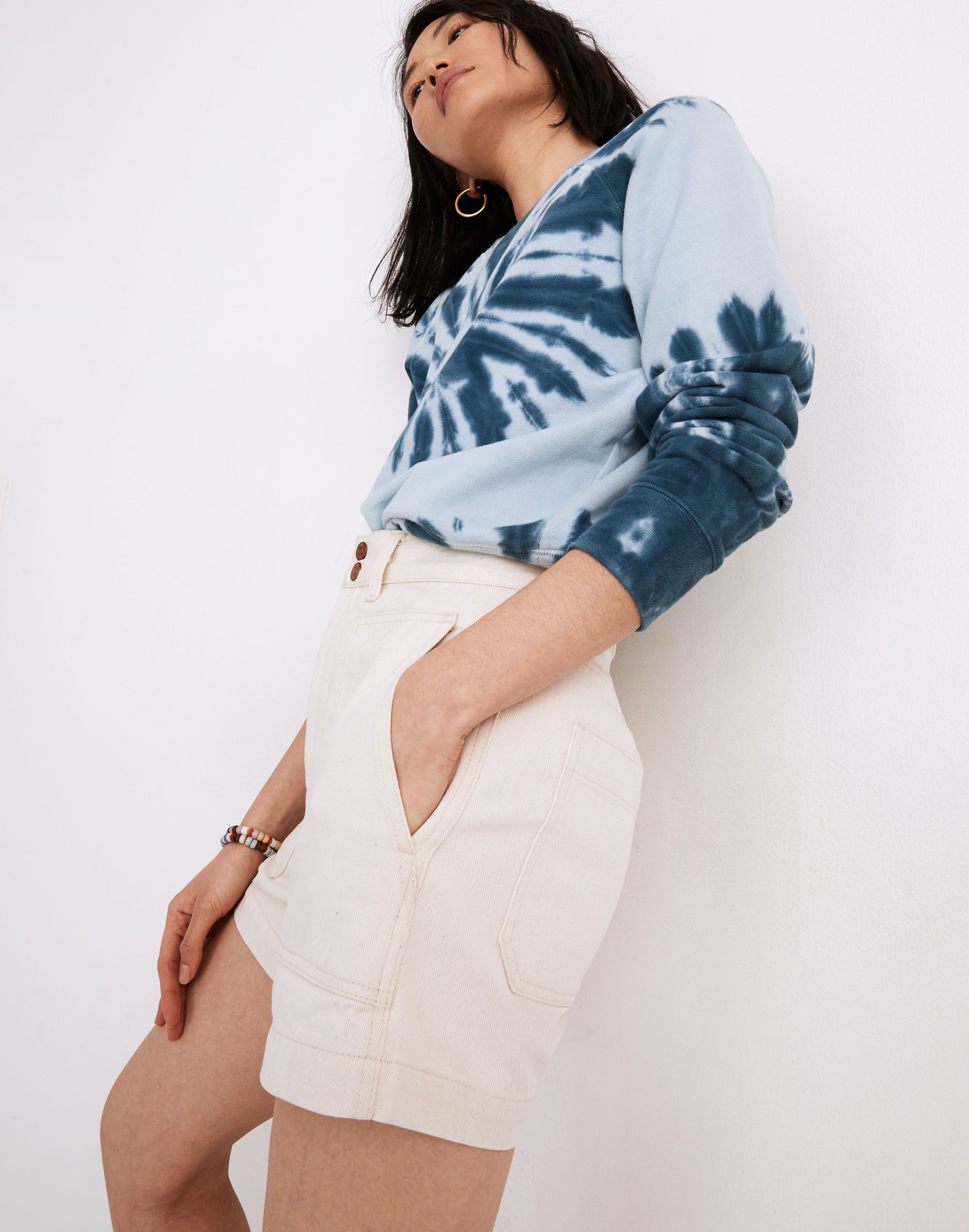 Denim Dempsey Shorts in Vintage Canvas Wash