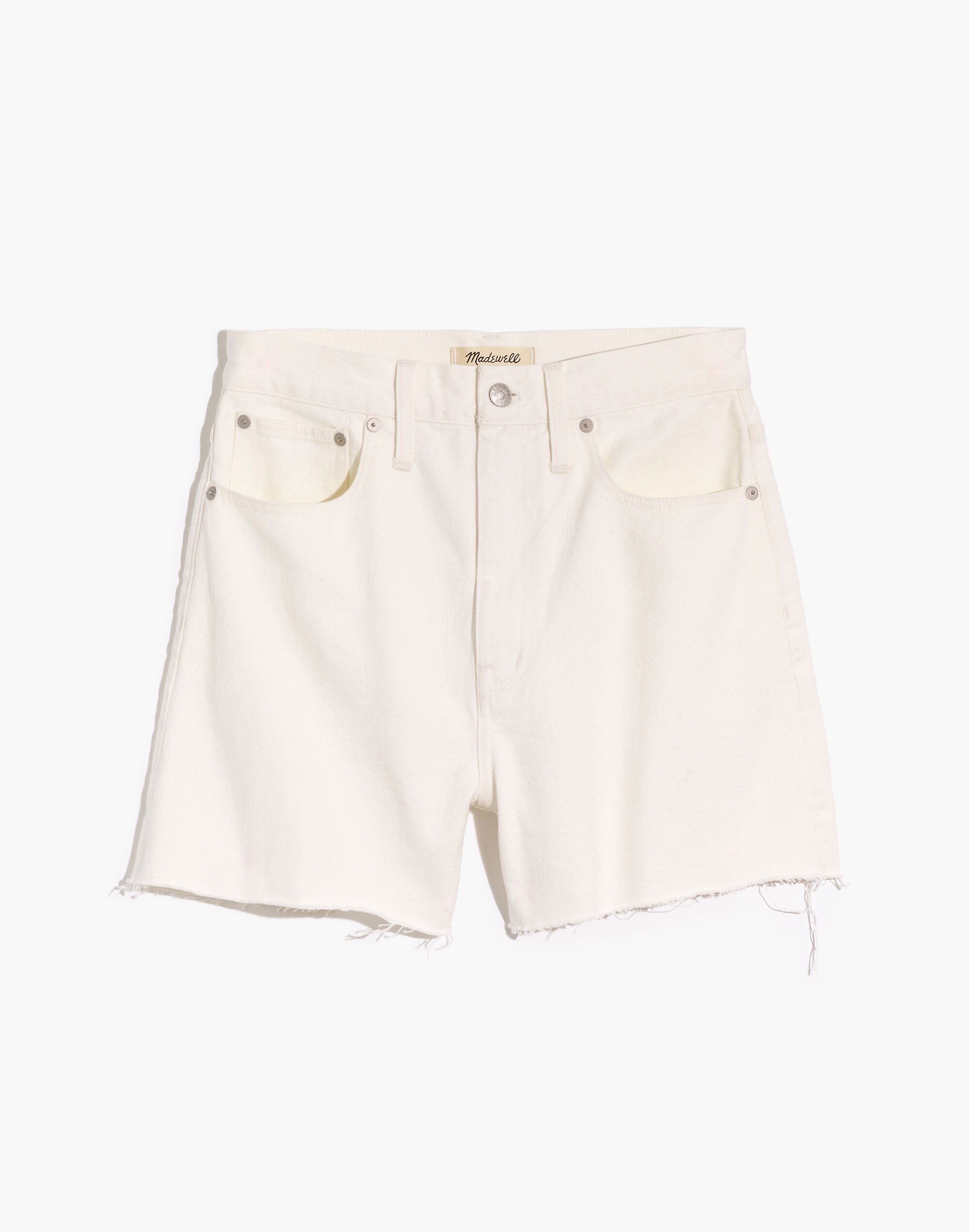 The Momjean Short in Tile White