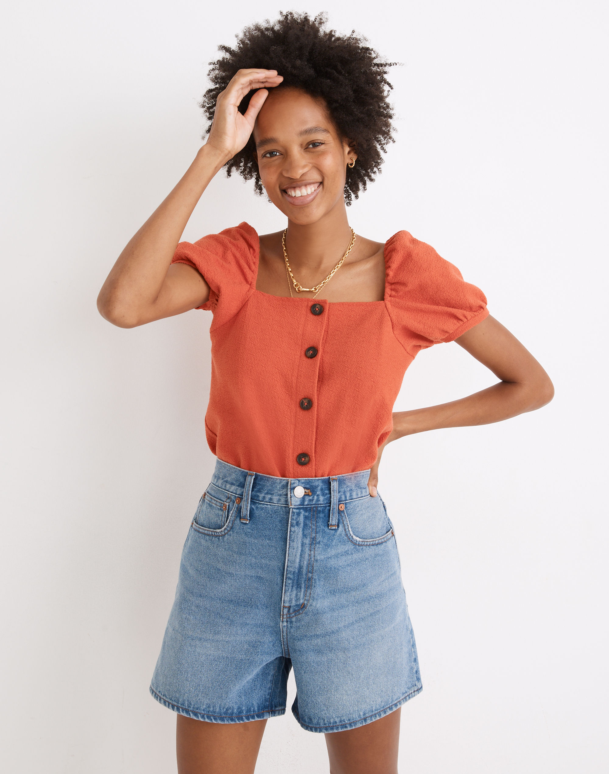 The Momjean Short in Pickway Wash: Retro Edition