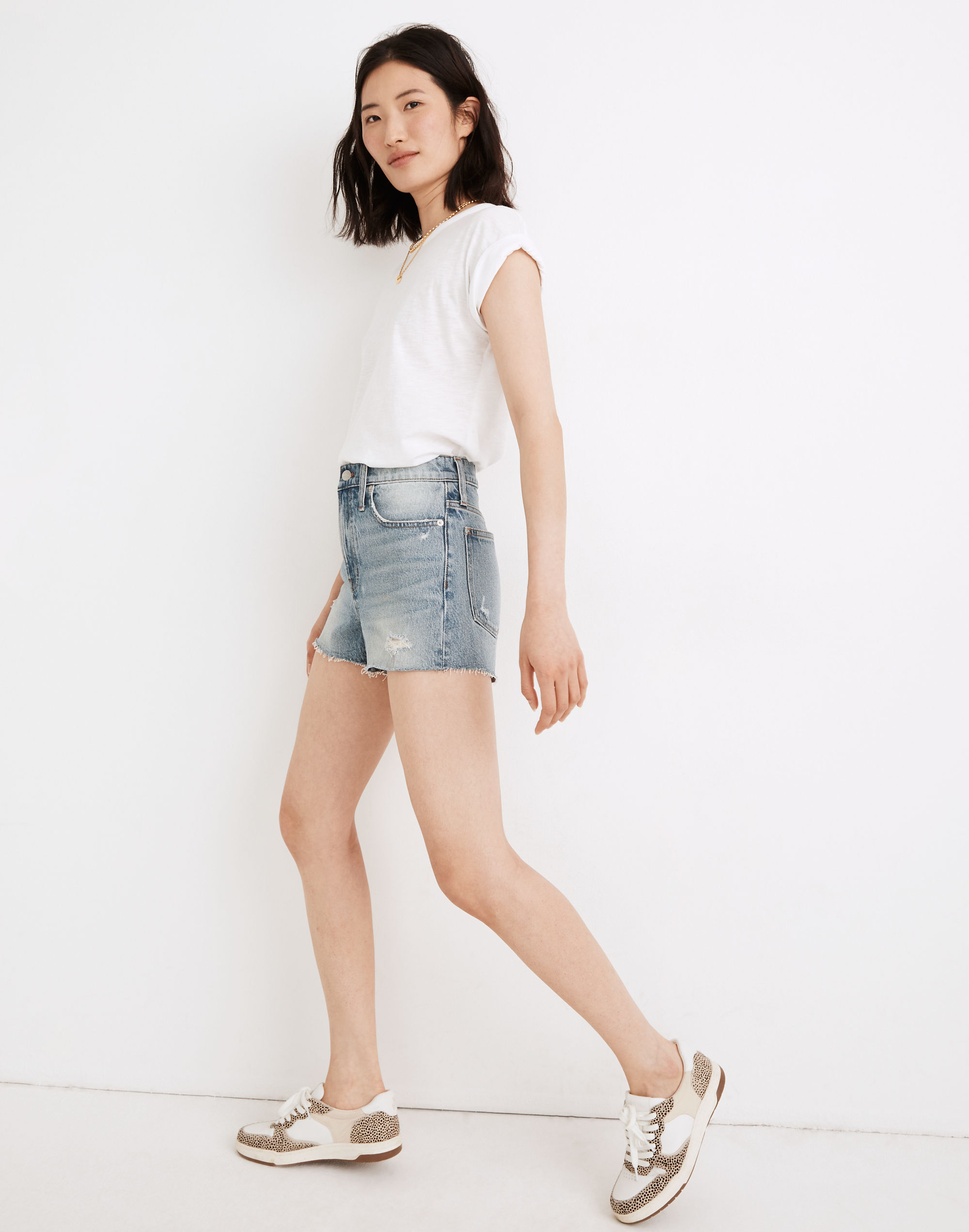 The Perfect Jean Short in Snyder Wash: TENCEL&trade; Denim Edition