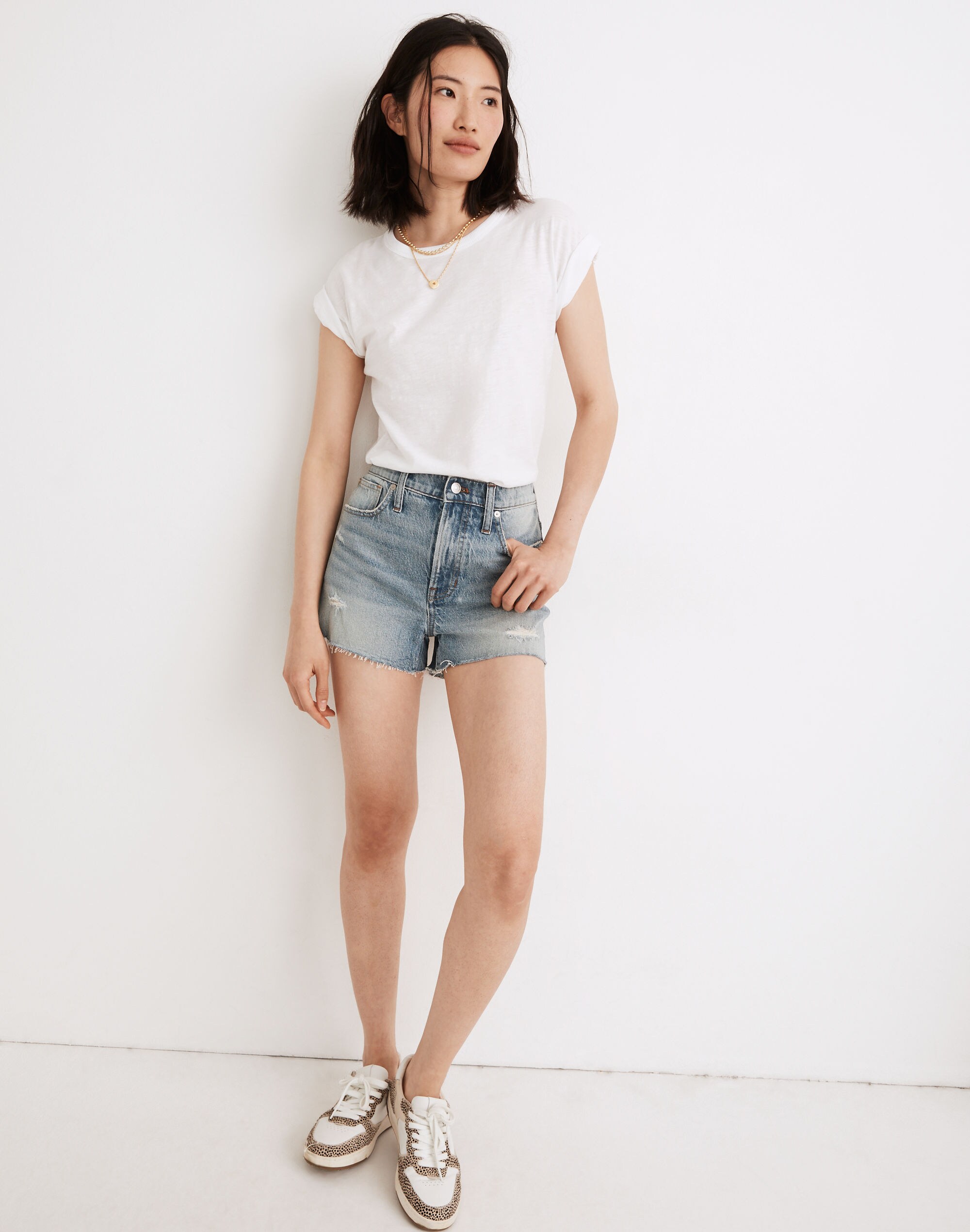 The Perfect Jean Short in Snyder Wash: TENCEL&trade; Denim Edition