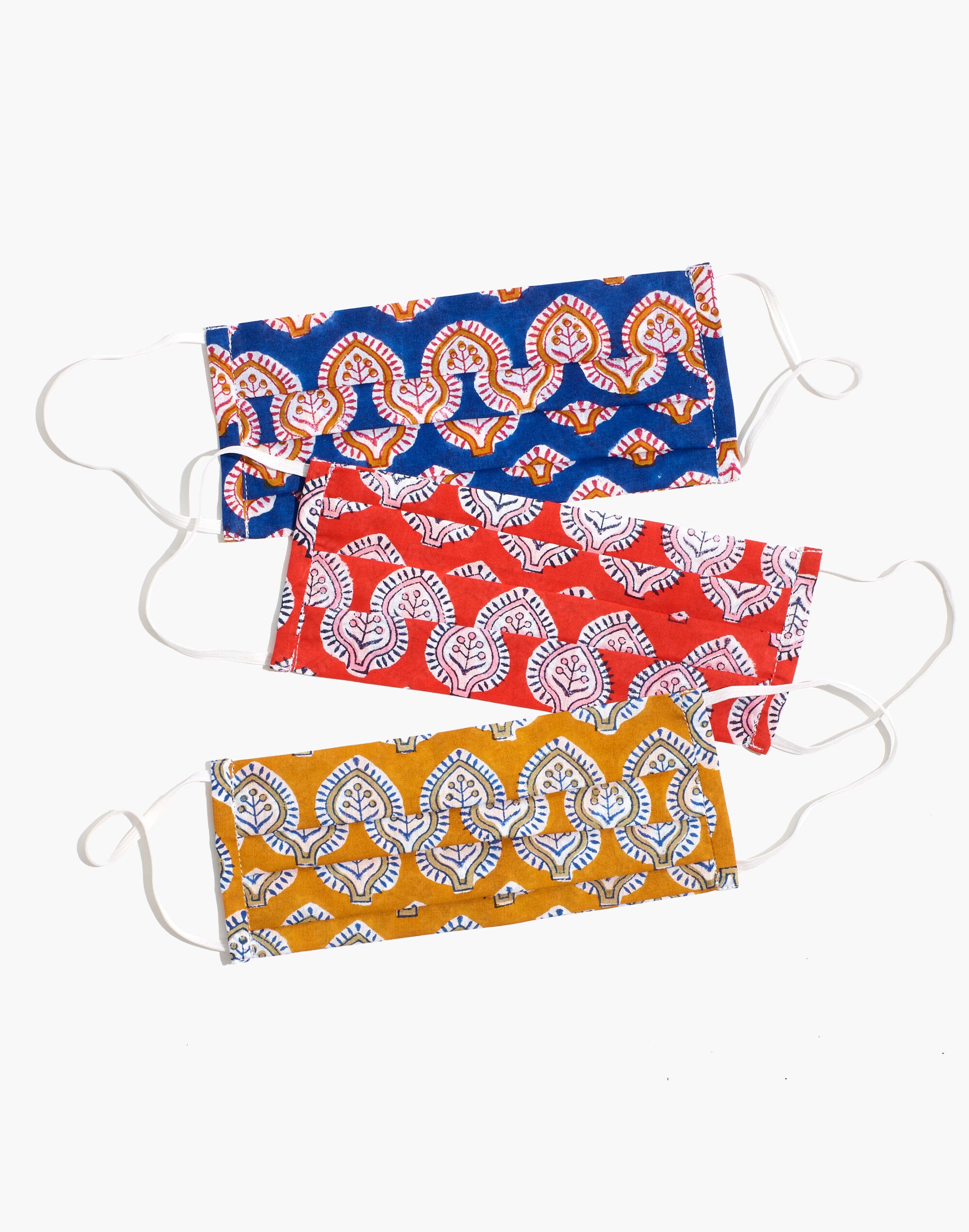 SZ Blockprints&trade; Three-Pack Face Masks
