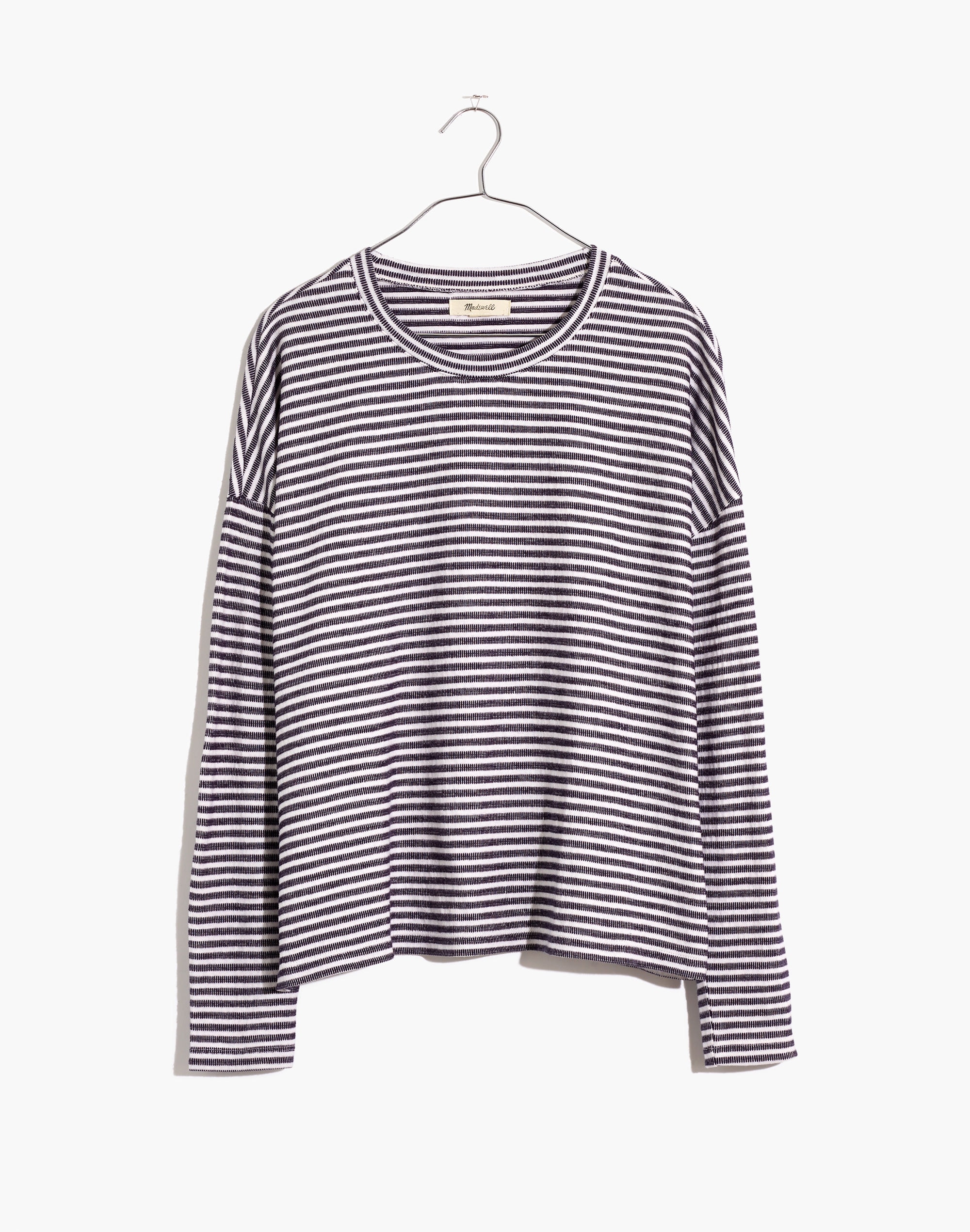 Striped Saunter Lounge Top