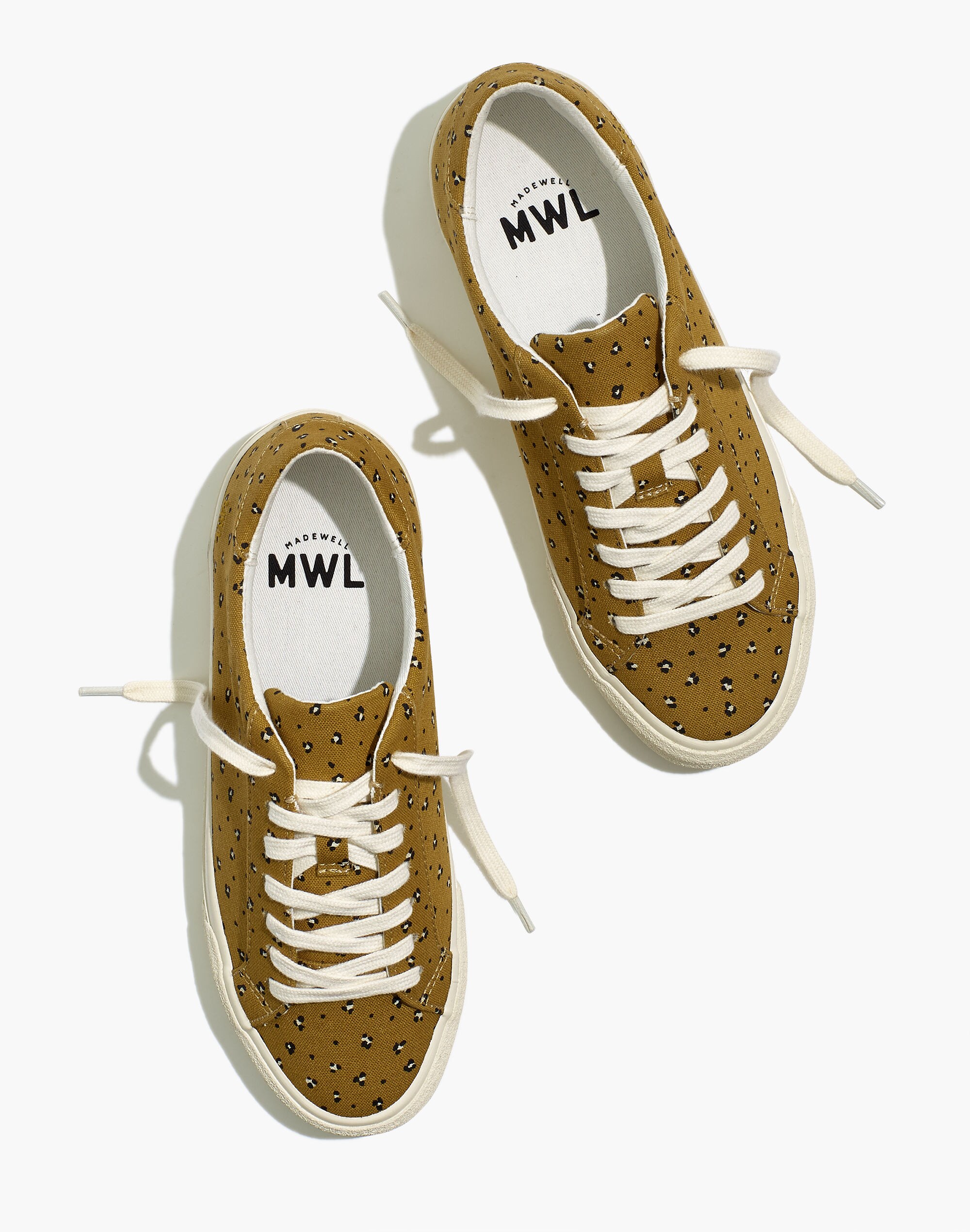 Sidewalk Low-Top Sneakers in Mini Leopard (Re)sourced Canvas