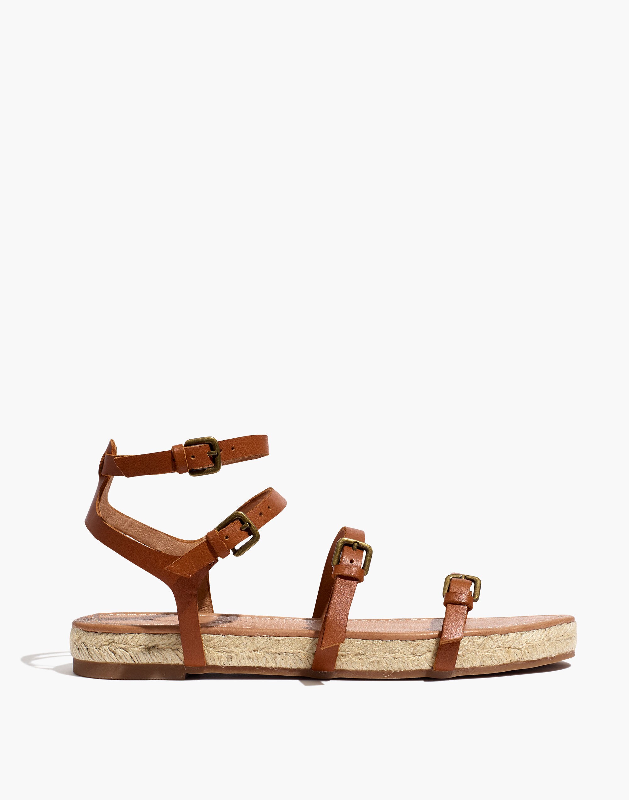 The Bianca Gladiator Espadrille Sandal
