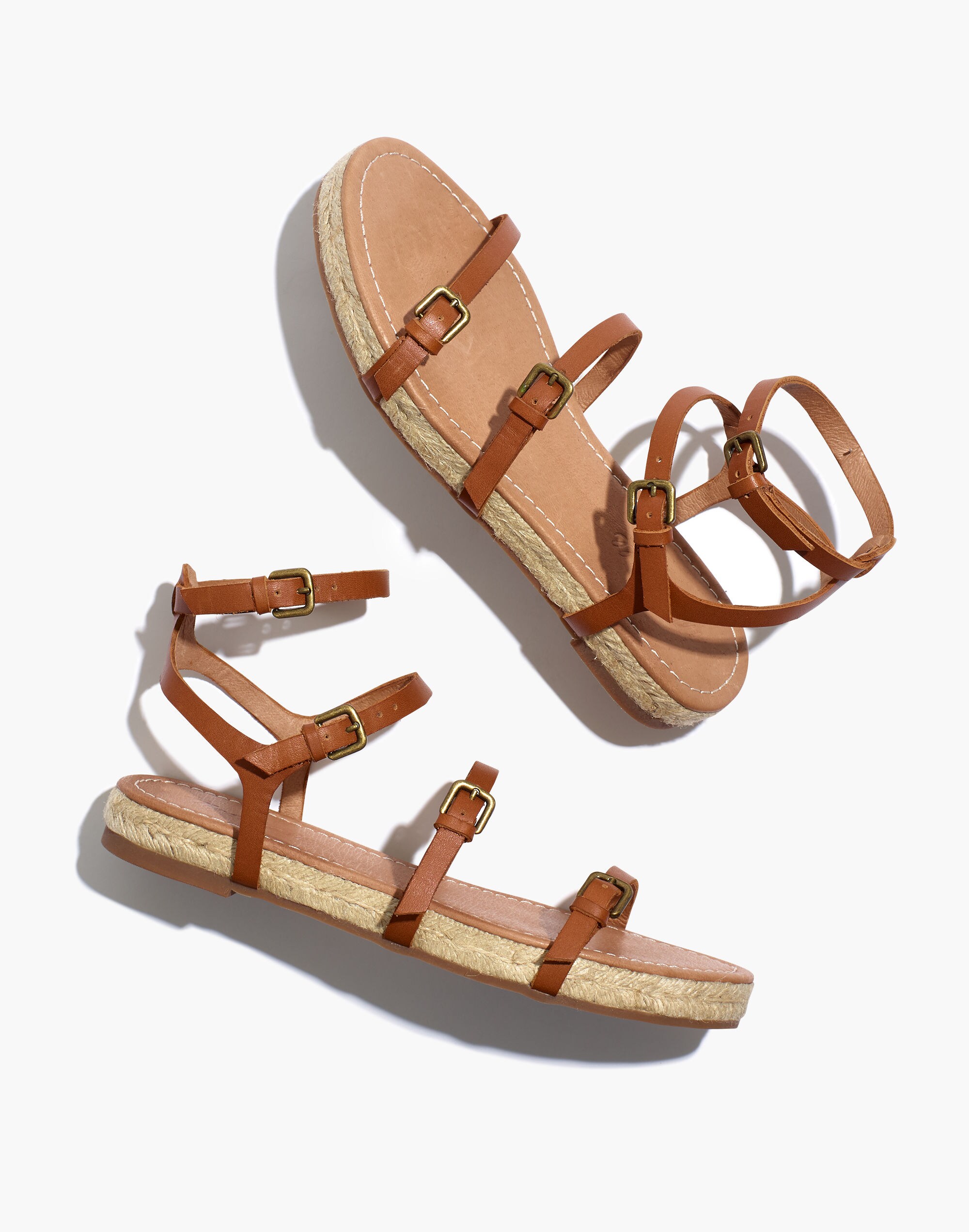 The Bianca Gladiator Espadrille Sandal
