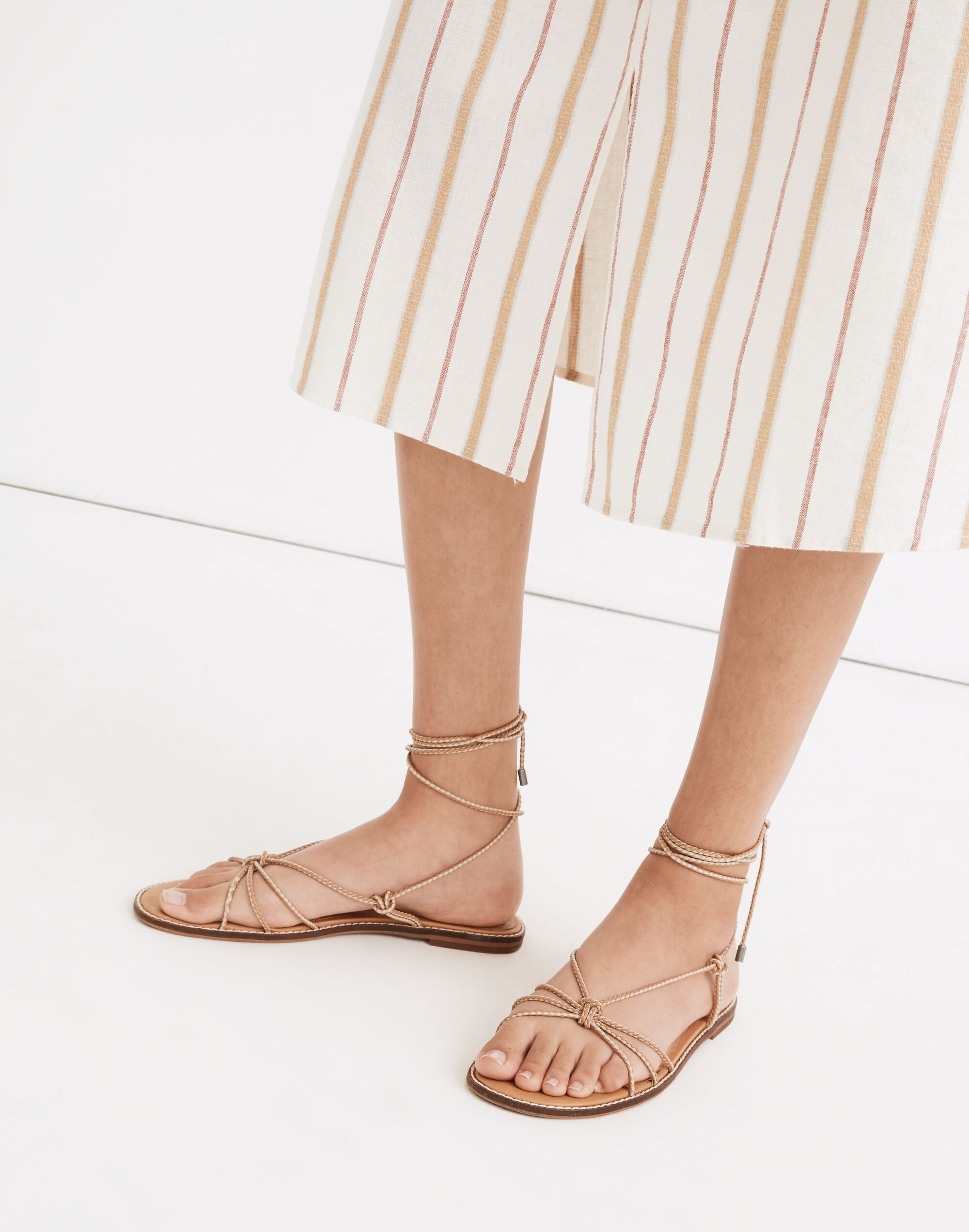 The Katya Lace-Up Sandal